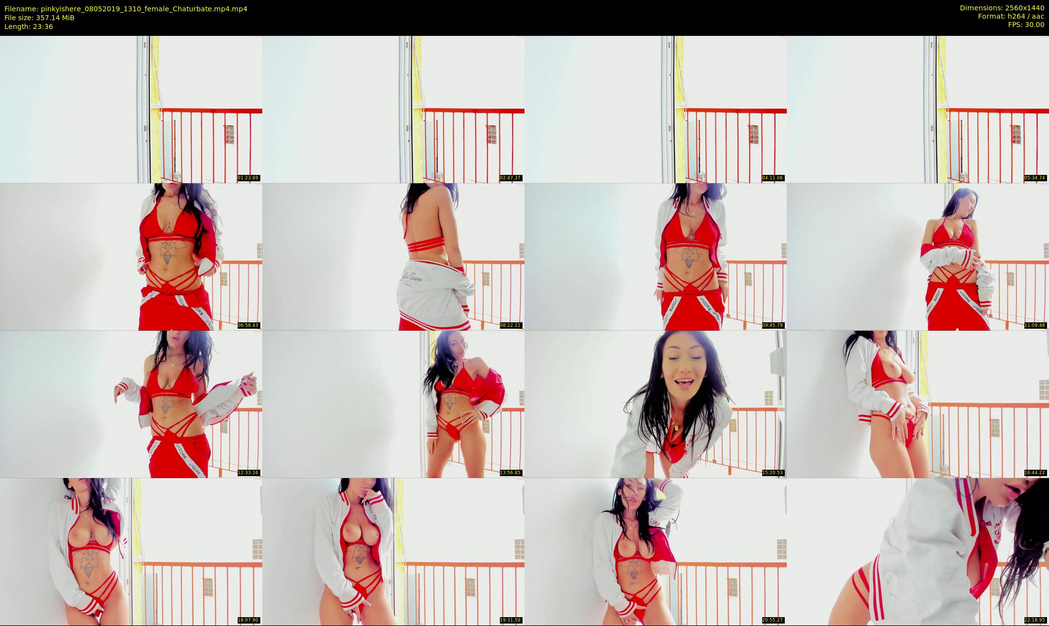 pinkyishere — 24 minute Chaturbate female cam show recording, 1080p, May 8, 2019