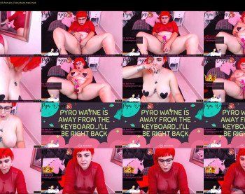 pyrowayne — 56 minute Chaturbate female cam show recording, 720p, May 8, 2019