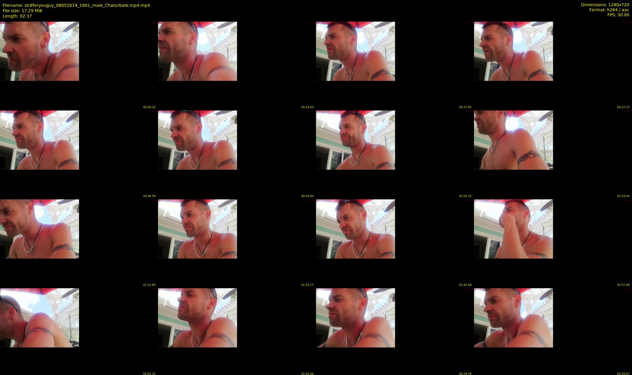 str8foryouguy — 3 minute Chaturbate male cam show recording, 720p, May 8, 2019