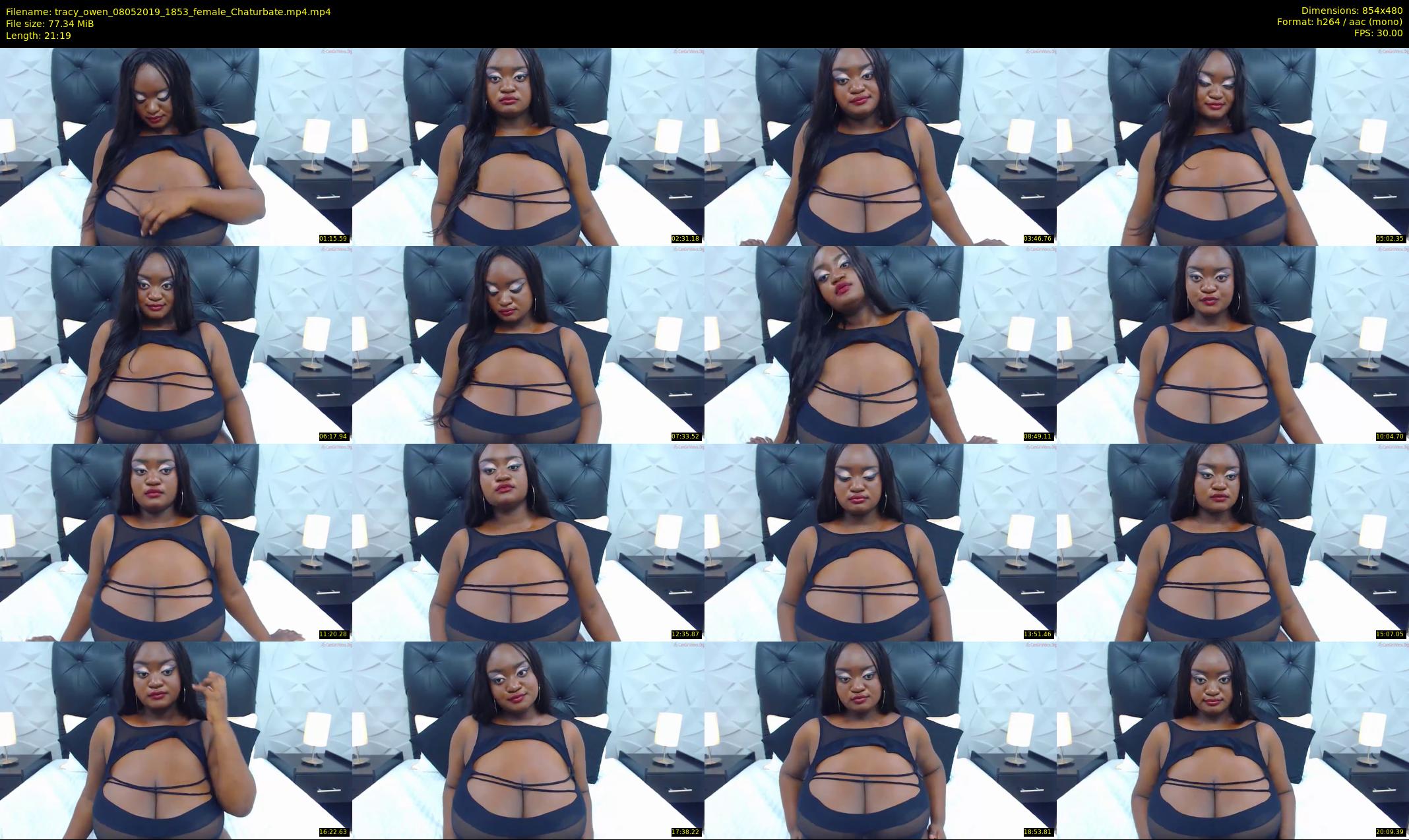 tracy_owen — 22 minute Chaturbate female cam show recording, 480p, May 8, 2019