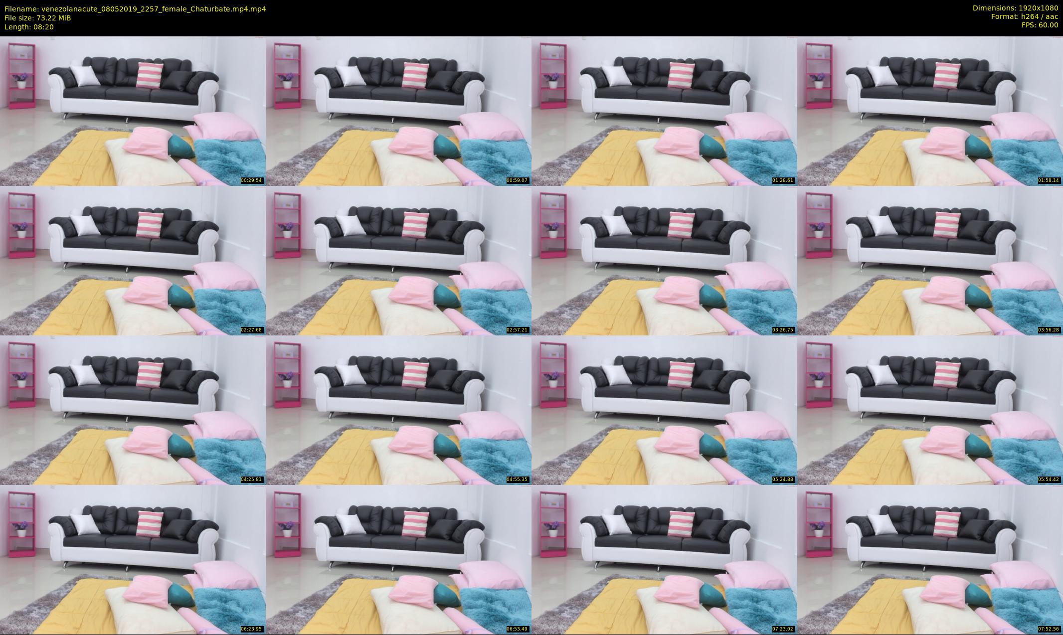 venezolanacute — 9 minute Chaturbate female cam show recording, 1080p, May 8, 2019