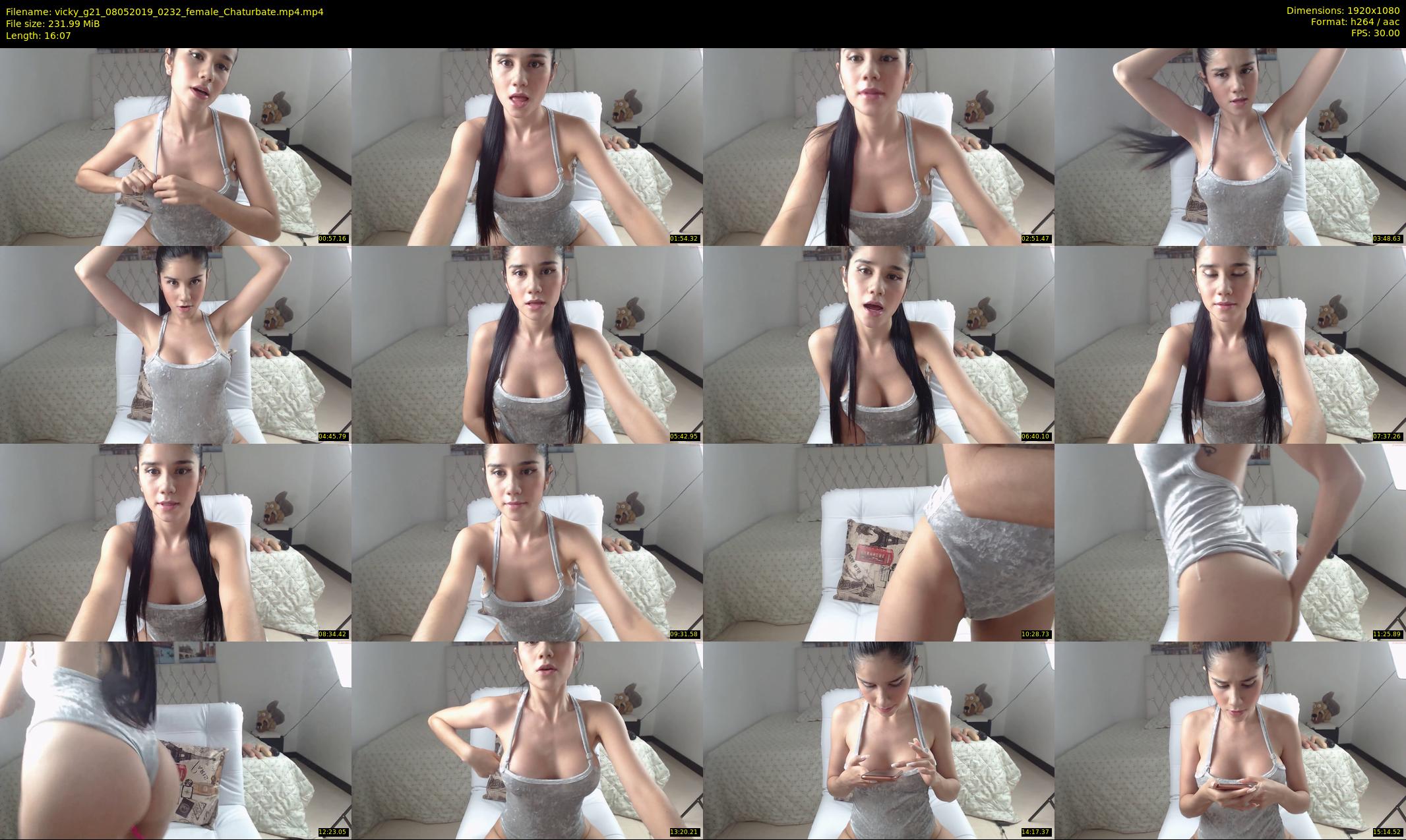 vicky_g21 — 17 minute Chaturbate female cam show recording, 1080p, May 8, 2019
