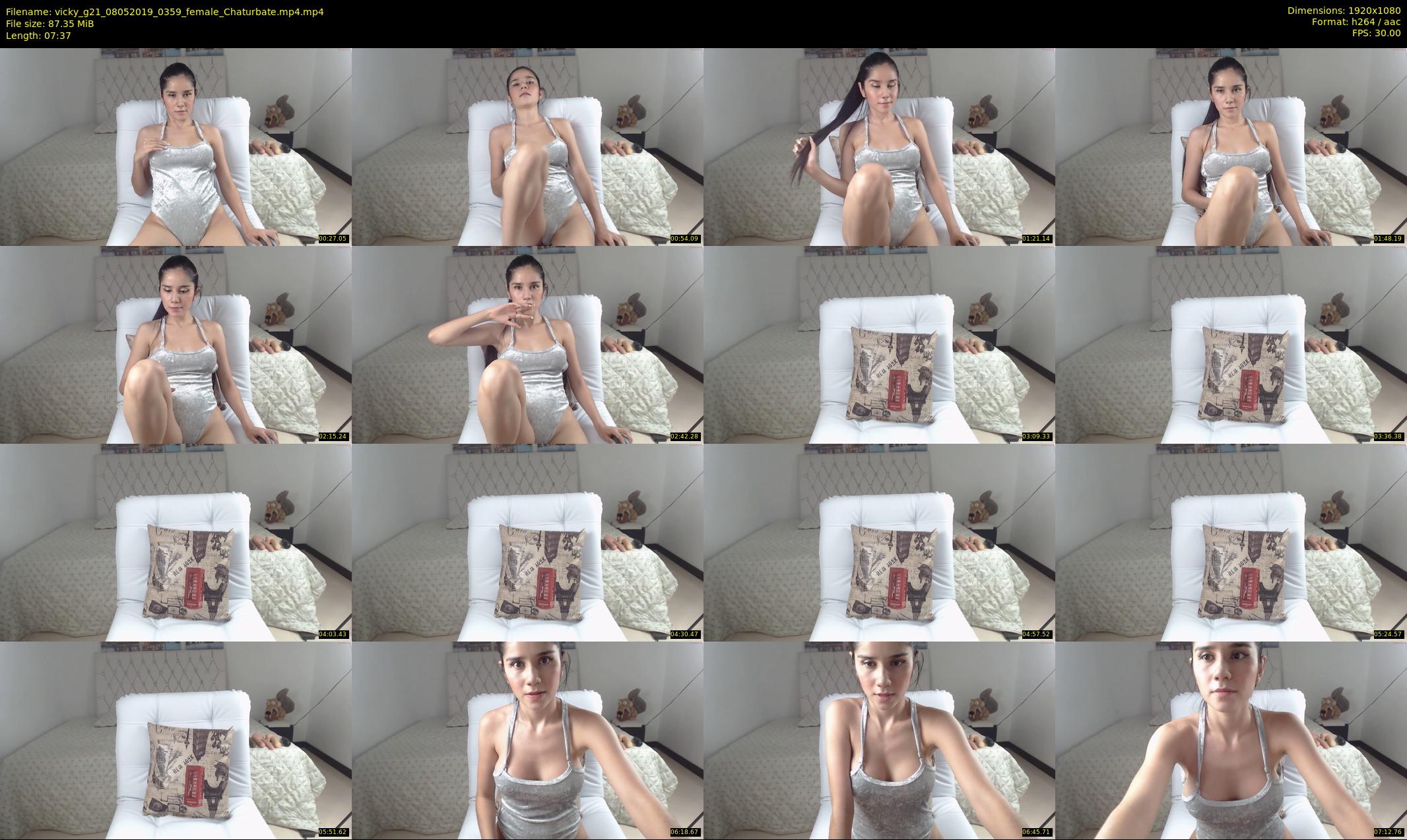 vicky_g21 — 8 minute Chaturbate female cam show recording, 1080p, May 8, 2019