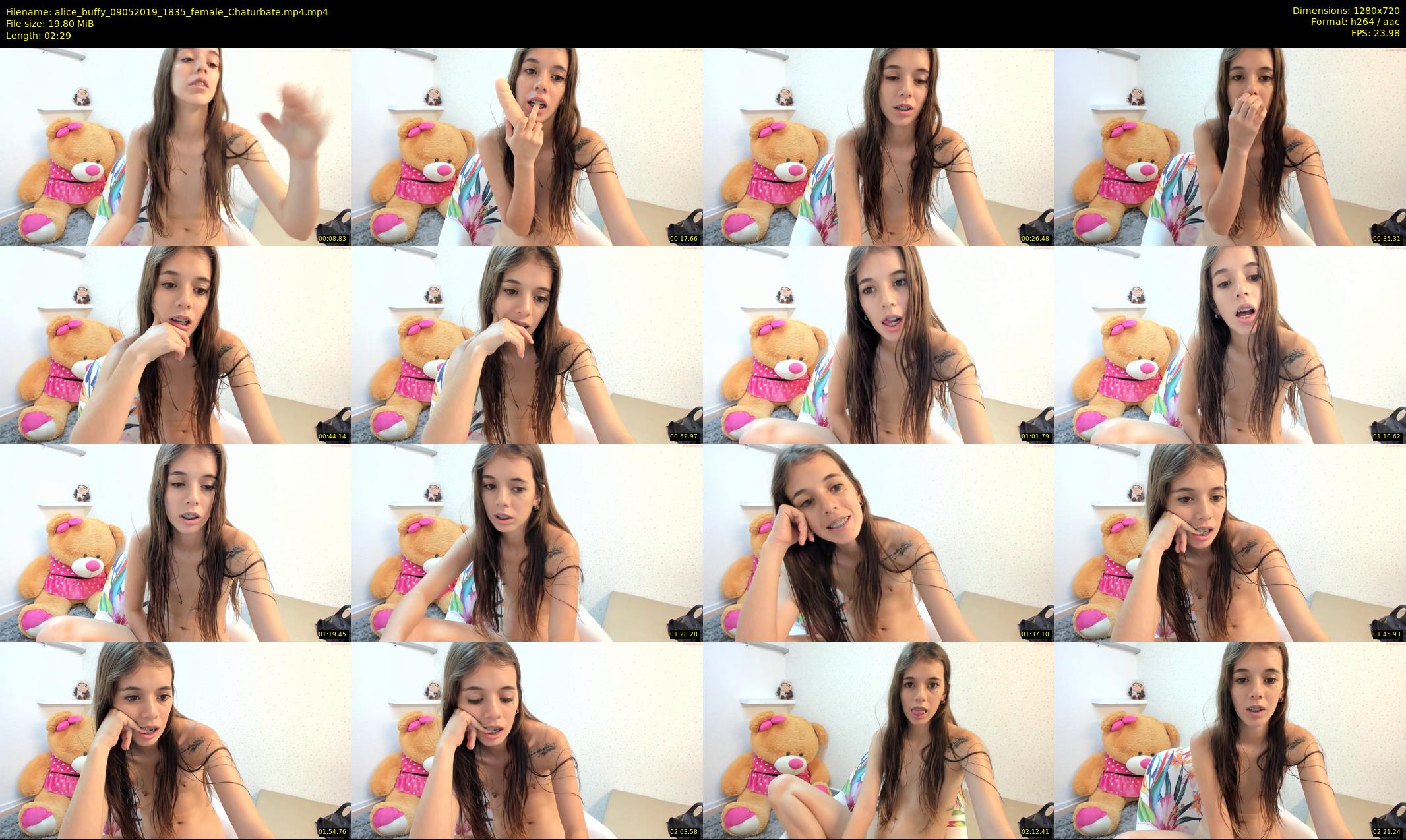 alice_buffy — 3 minute Chaturbate female cam show recording, 720p, May 9, 2019