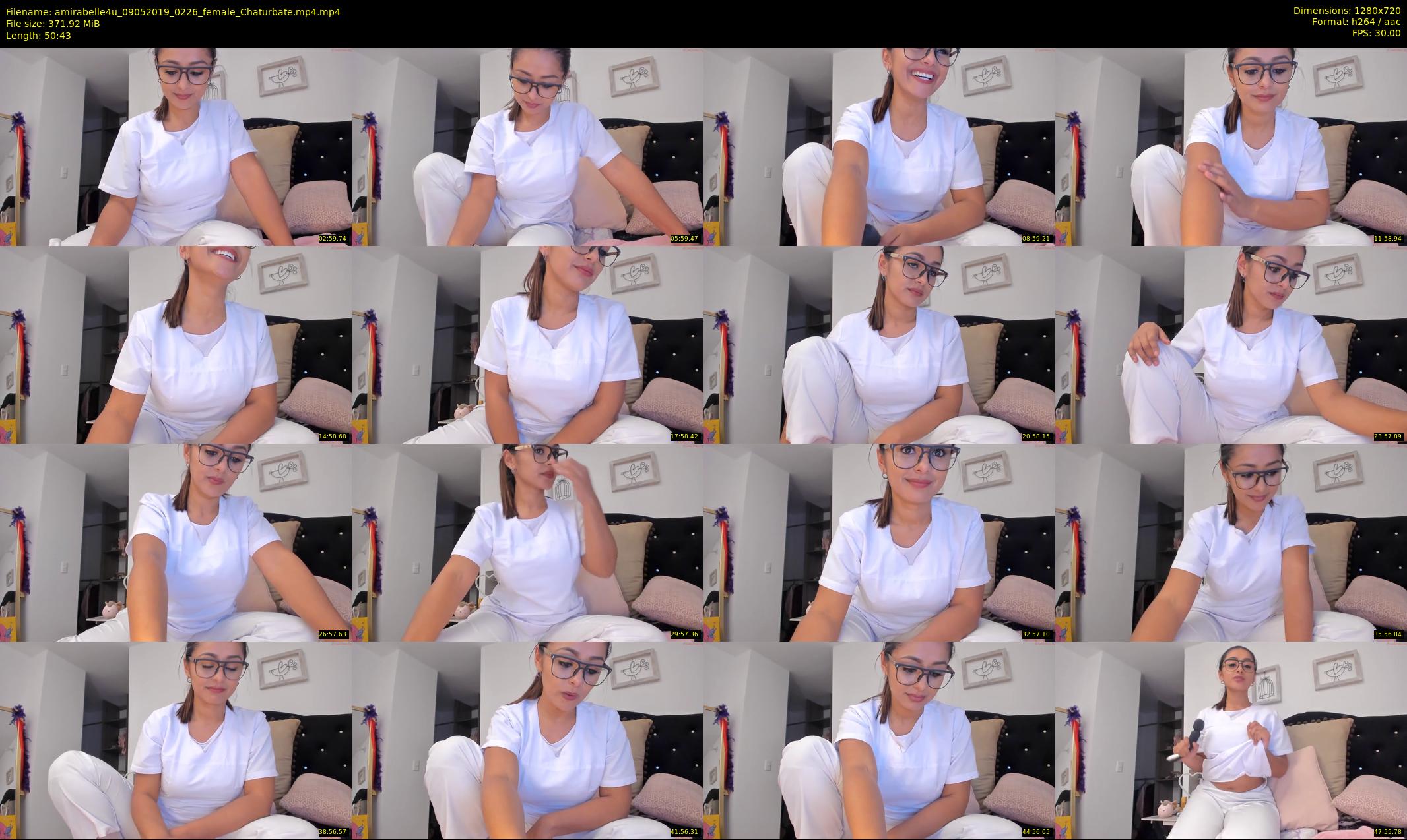 amirabelle4u — 51 minute Chaturbate female cam show recording, 720p, May 9, 2019