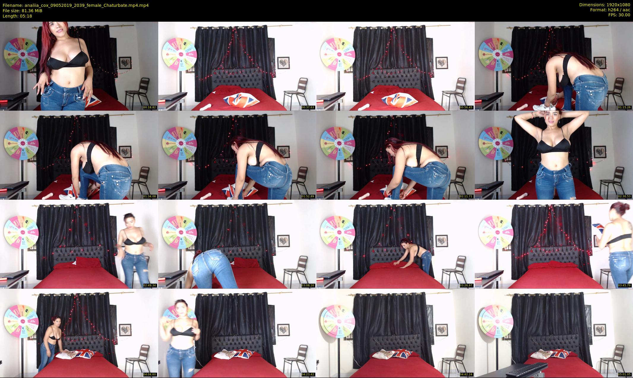 analiia_cox — 6 minute Chaturbate female cam show recording, 1080p, May 9, 2019