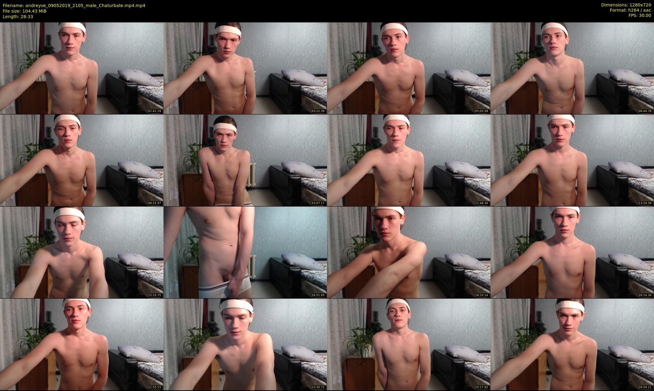 andreyve — 29 minute Chaturbate male cam show recording, 720p, May 9, 2019