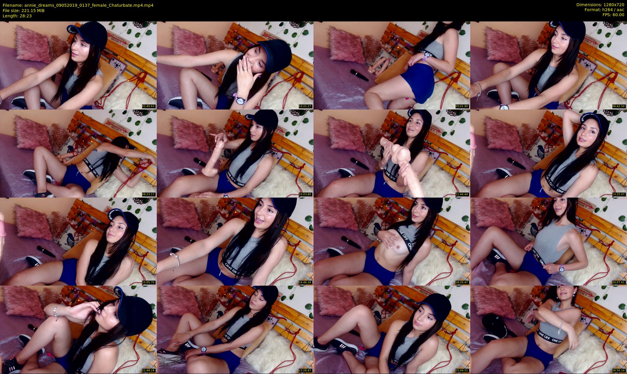annie_dreams — 29 minute Chaturbate female cam show recording, 720p, May 9, 2019