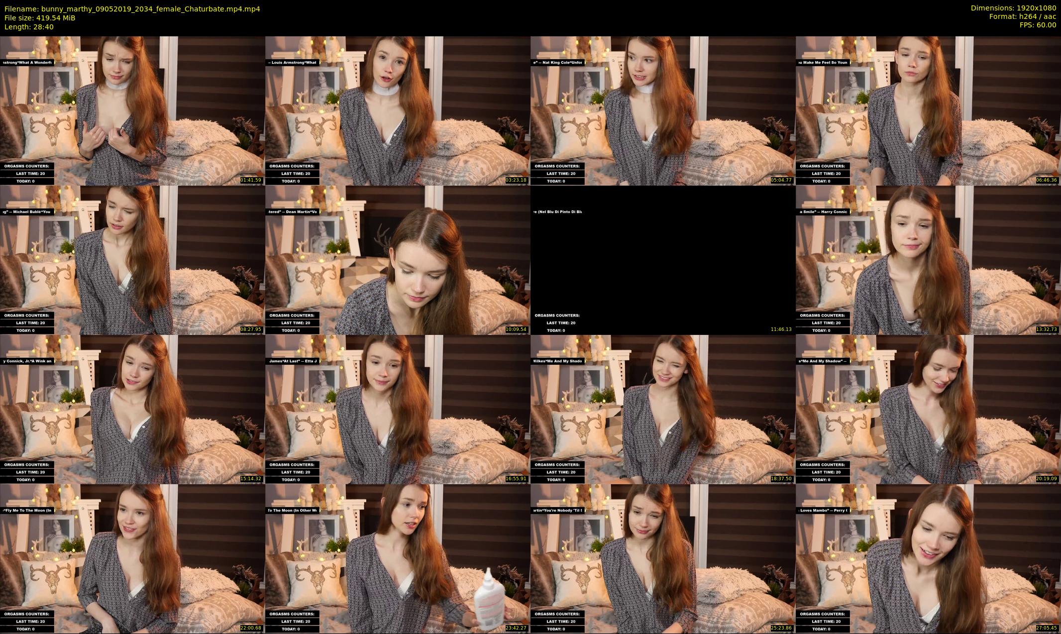 bunny_marthy — 29 minute Chaturbate female cam show recording, 1080p, May 9, 2019