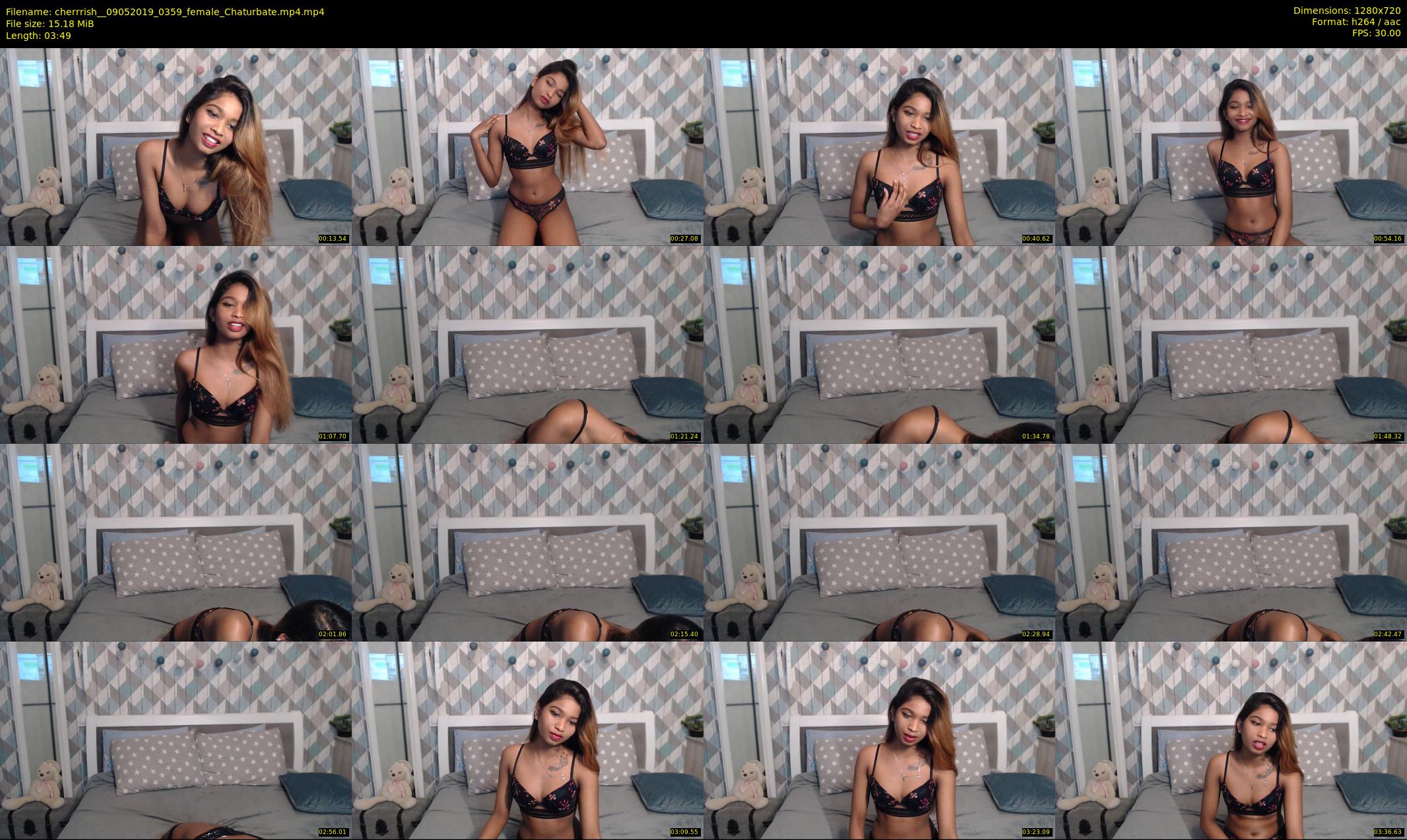 cherrrish_ — 4 minute Chaturbate female cam show recording, 720p, May 9, 2019