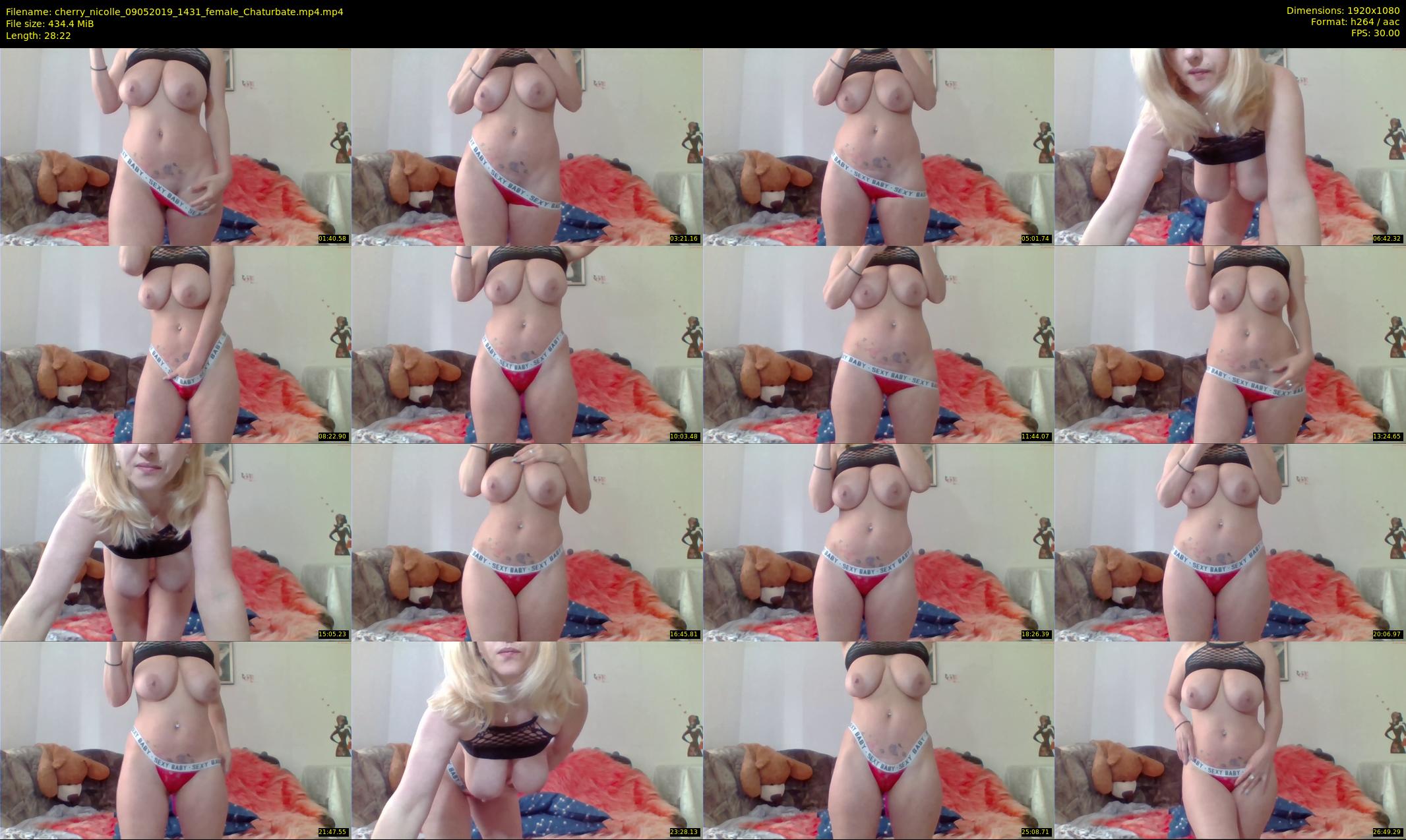 cherry_nicolle — 29 minute Chaturbate female cam show recording, 1080p, May 9, 2019