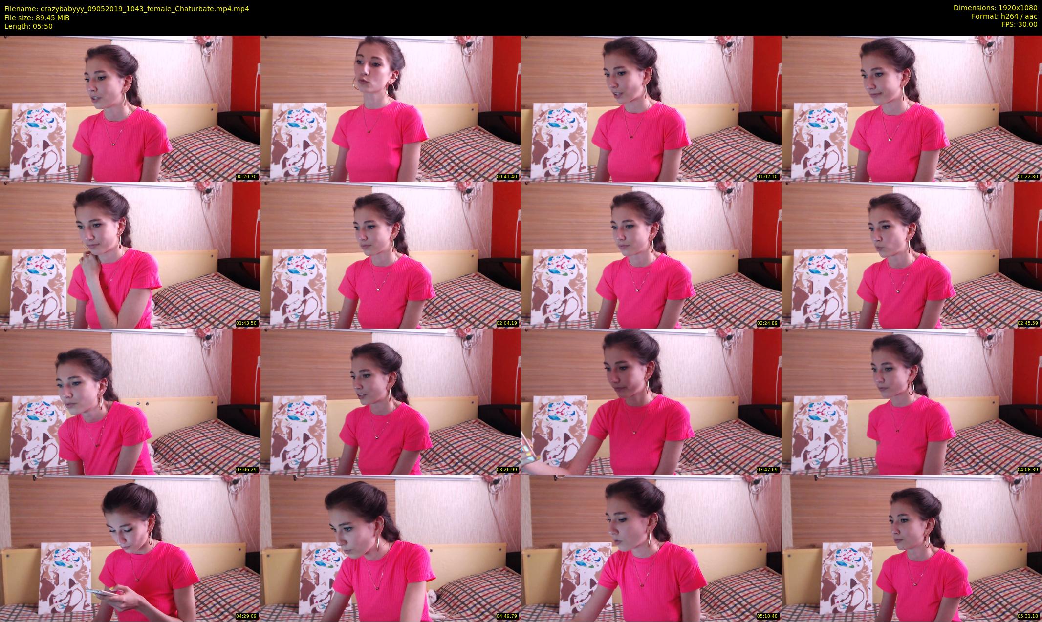 crazybabyyy — 6 minute Chaturbate couple cam show recording, 1080p, May 9, 2019