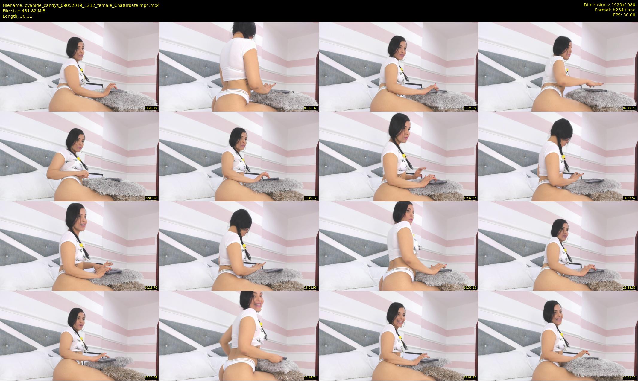 cyanide_candys — 31 minute Chaturbate female cam show recording, 1080p, May 9, 2019
