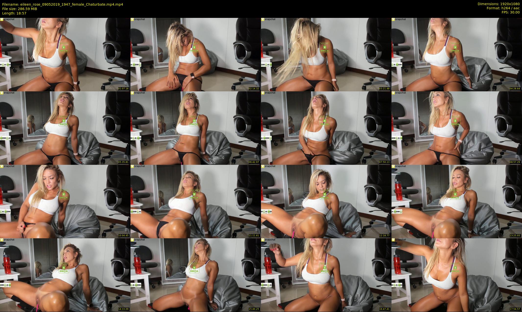 eileen_rose — 19 minute Chaturbate female cam show recording, 1080p, May 9, 2019