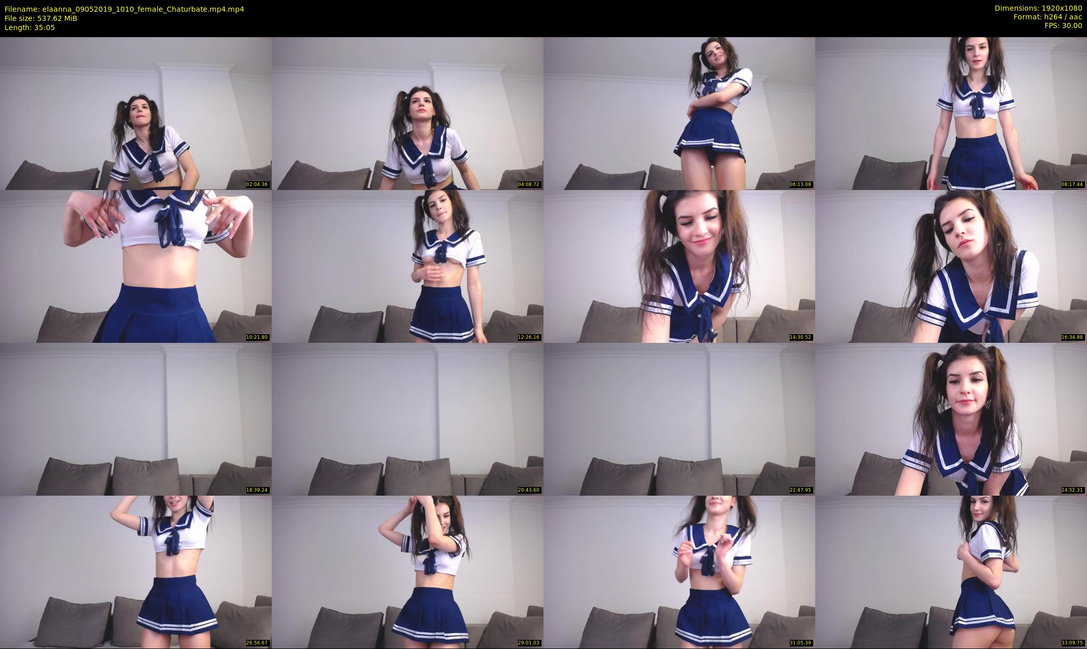 elaanna — 36 minute Chaturbate female cam show recording, 1080p, May 9, 2019