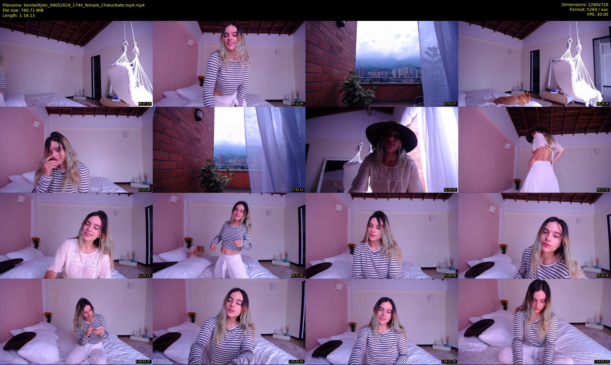 kendalltyler — 79 minute Chaturbate female cam show recording, 720p, May 9, 2019