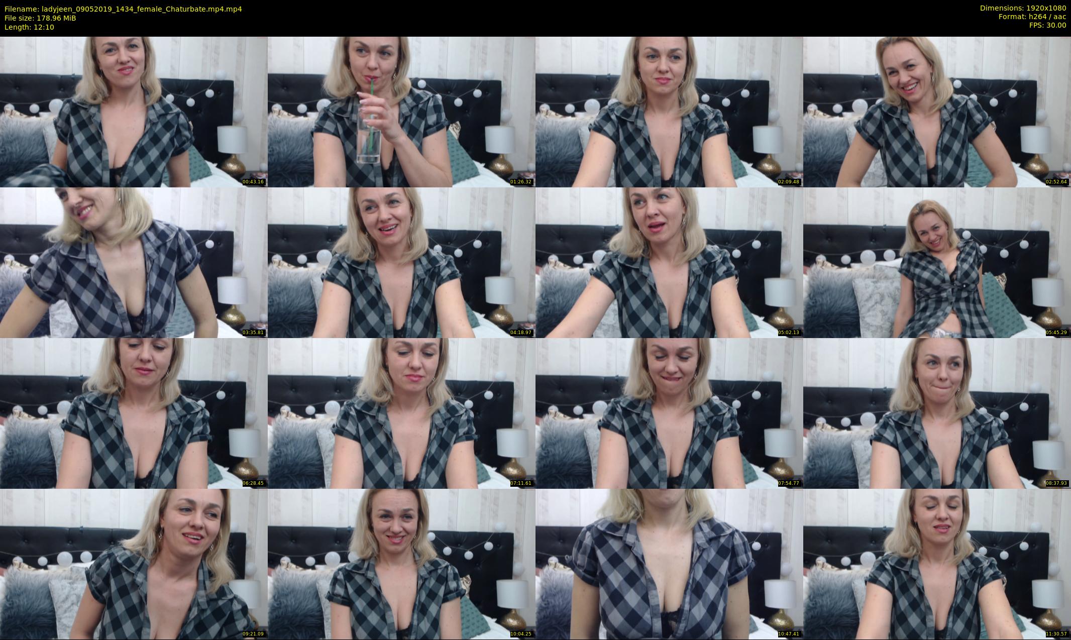 ladyjeen — 13 minute Chaturbate female cam show recording, 1080p, May 9, 2019