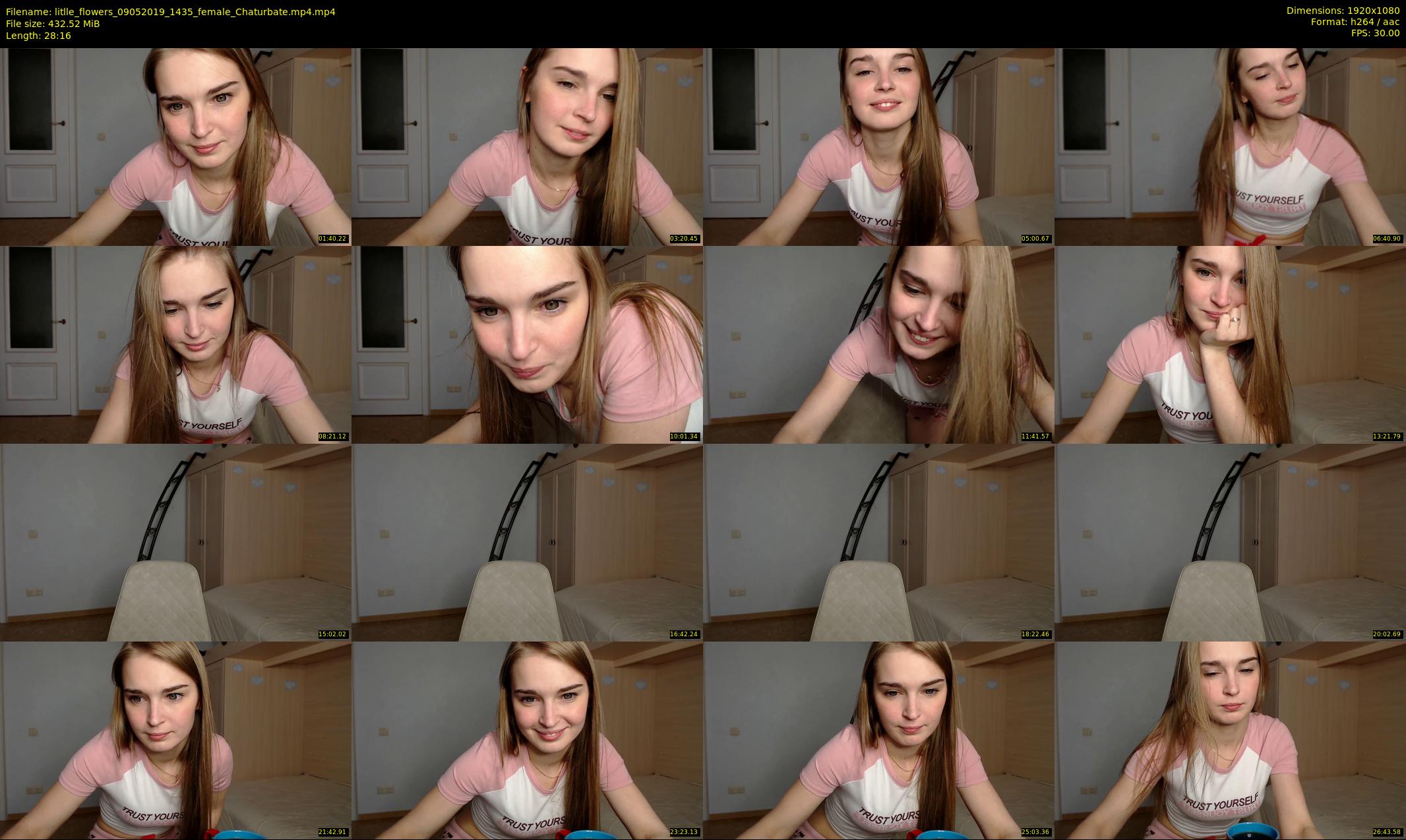 litlle_flowers — 29 minute Chaturbate female cam show recording, 1080p, May 9, 2019