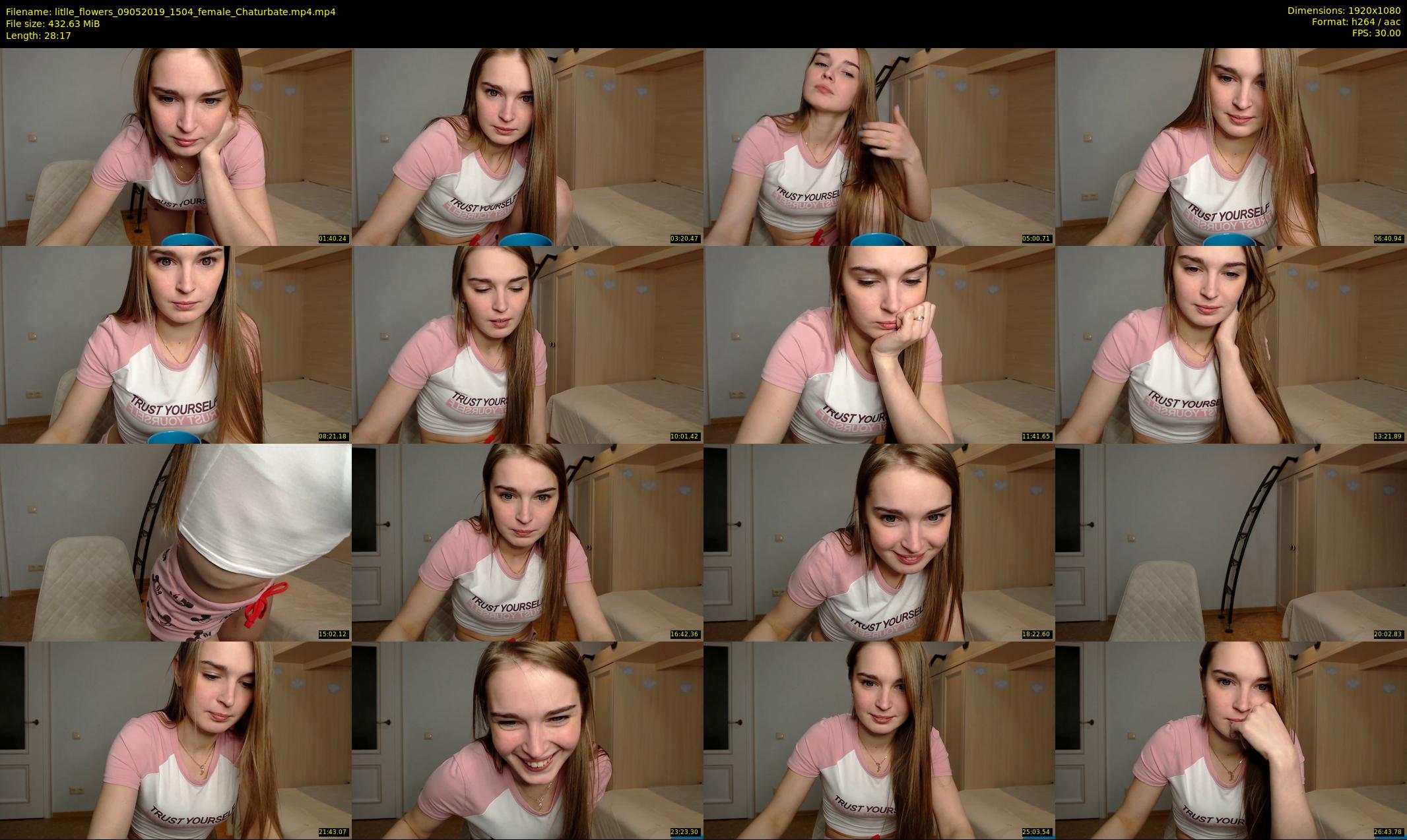 litlle_flowers — 29 minute Chaturbate female cam show recording, 1080p, May 9, 2019