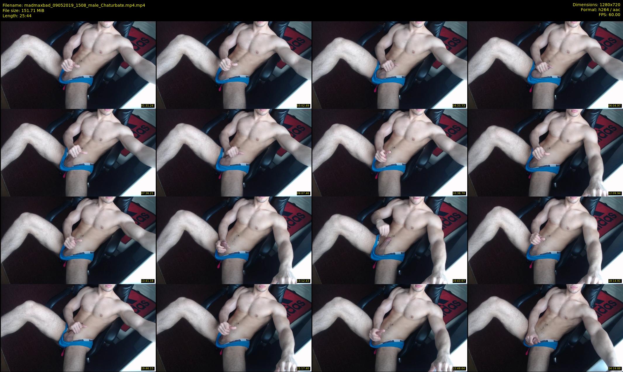 madmaxbad — 26 minute Chaturbate male cam show recording, 720p, May 9, 2019