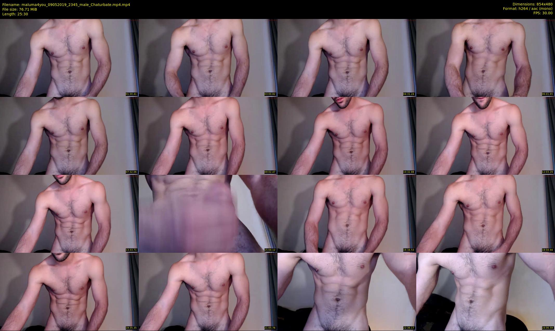 maluma4you — 26 minute Chaturbate male cam show recording, 480p, May 9, 2019