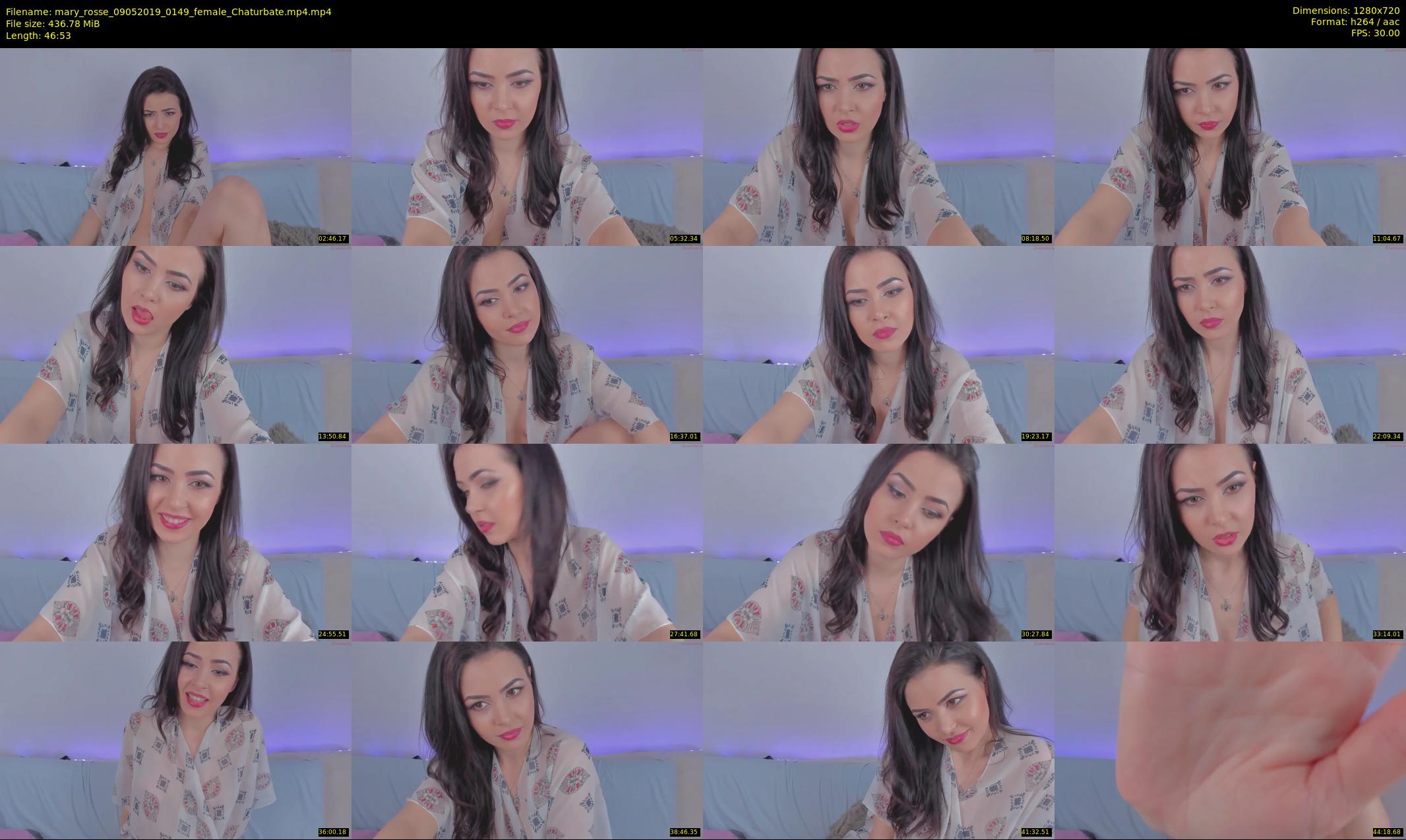 mary_rosse — 47 minute Chaturbate couple cam show recording, 720p, May 9, 2019