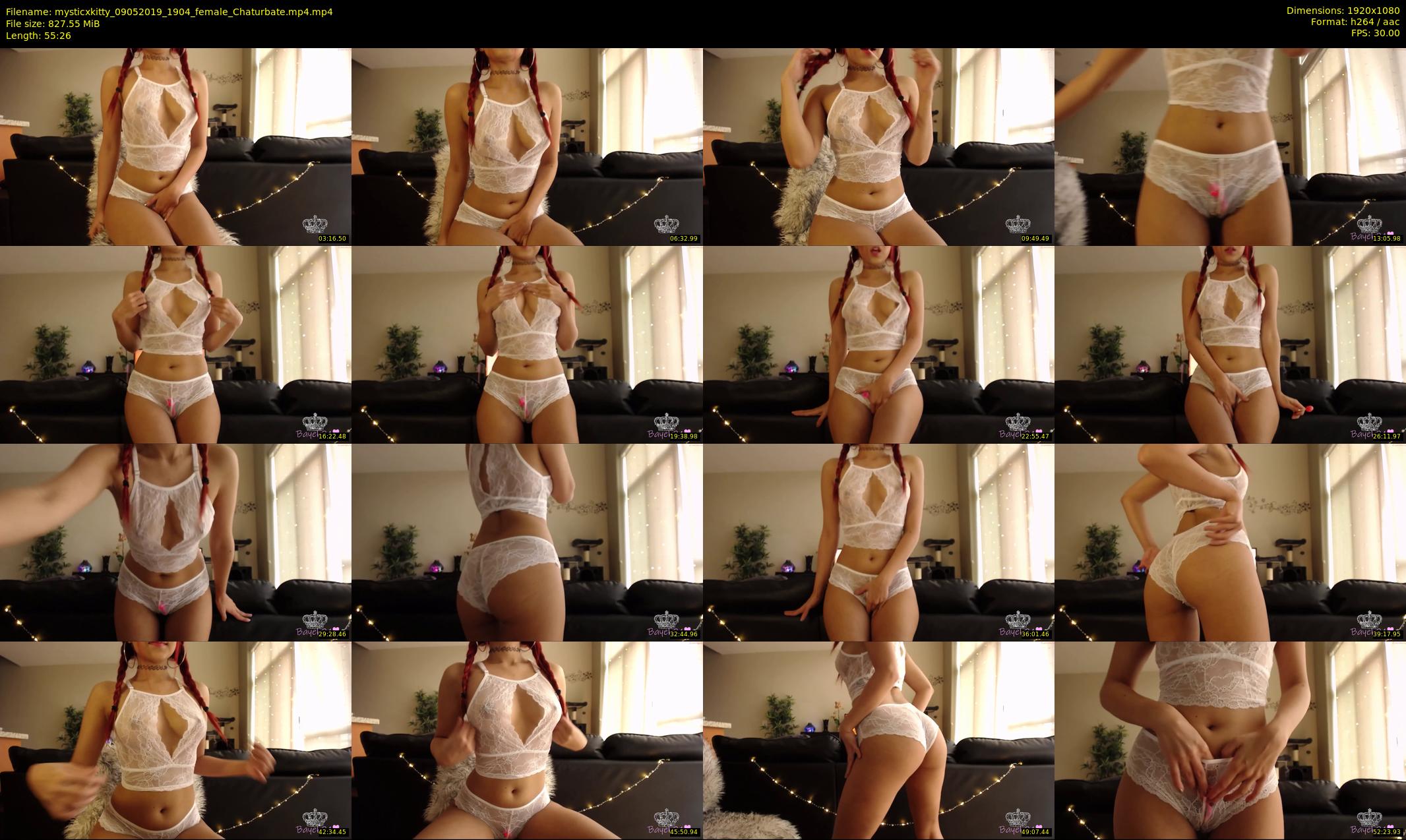mysticxkitty — 56 minute Chaturbate female cam show recording, 1080p, May 9, 2019