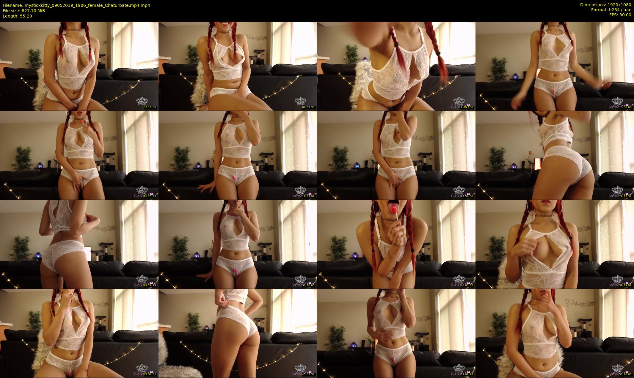 mysticxkitty — 56 minute Chaturbate female cam show recording, 1080p, May 9, 2019