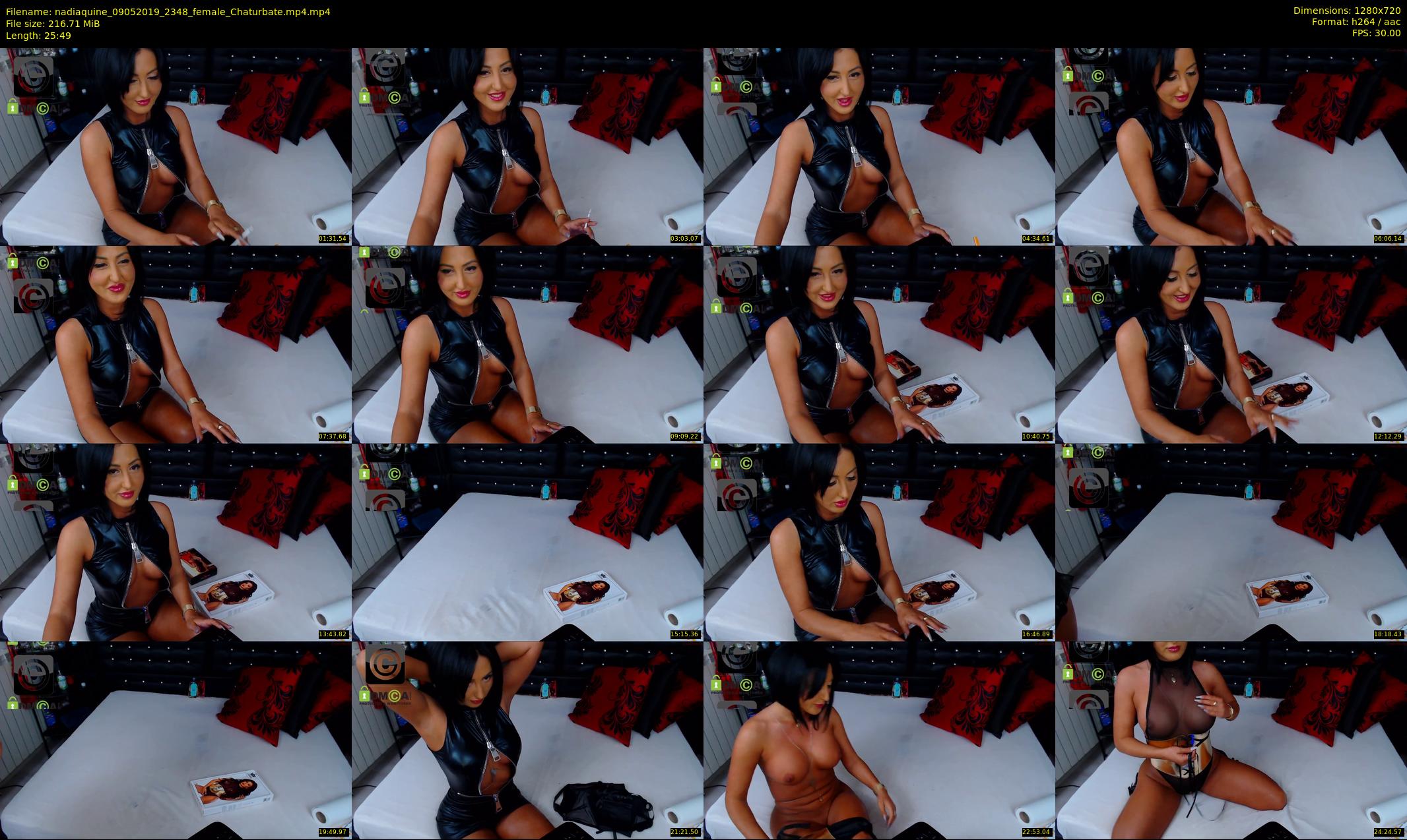 nadiaquine — 26 minute Chaturbate female cam show recording, 720p, May 9, 2019
