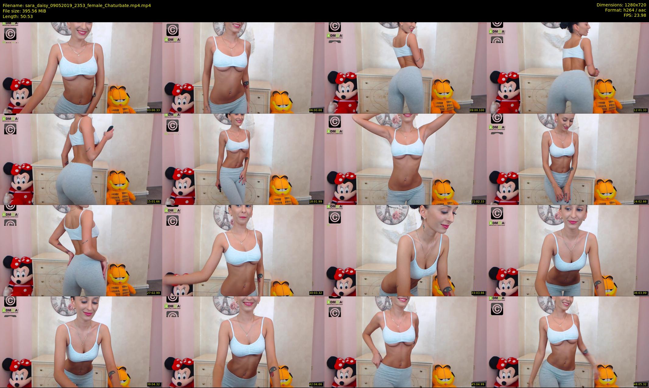 sara_daisy — 51 minute Chaturbate female cam show recording, 720p, May 9, 2019