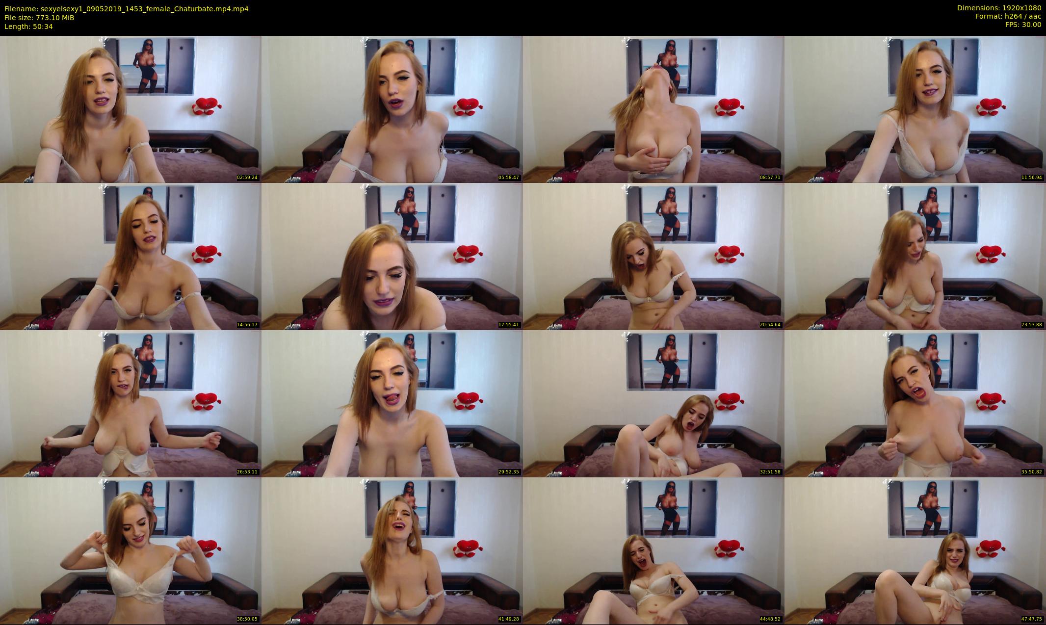 sexyelsexy1 — 51 minute Chaturbate female cam show recording, 1080p, May 9, 2019