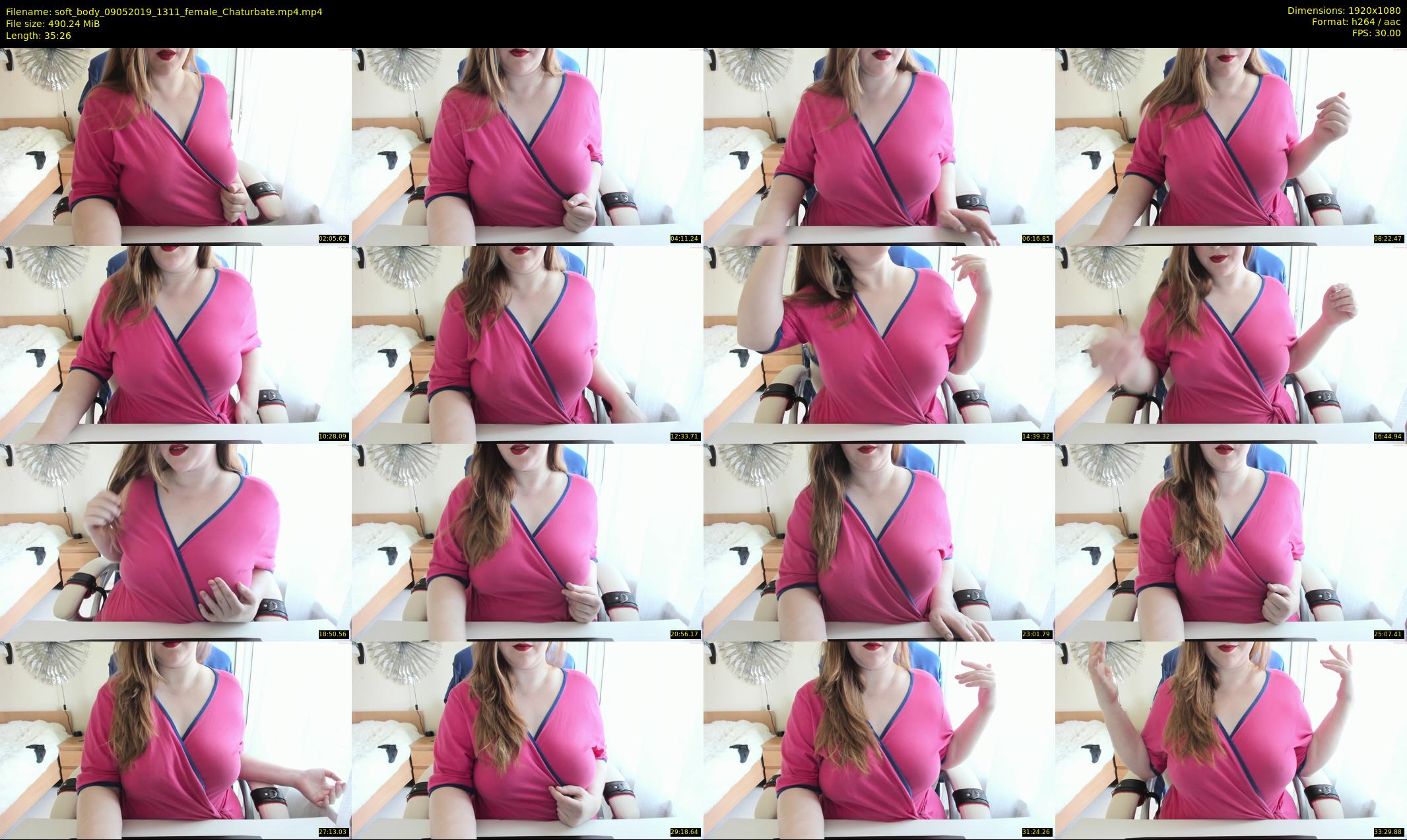 soft_body — 36 minute Chaturbate female cam show recording, 1080p, May 9, 2019