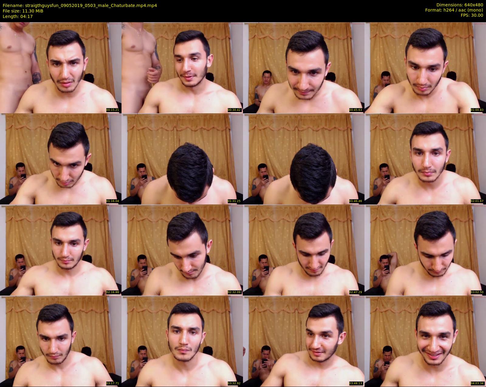 straigthguysfun — 5 minute Chaturbate male cam show recording, 480p, May 9, 2019