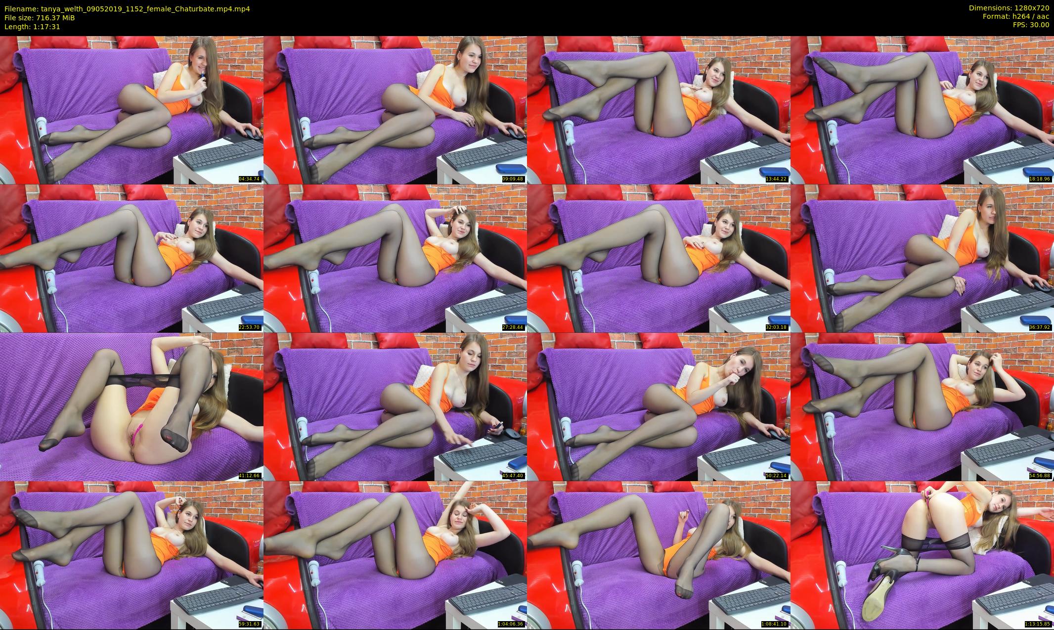 tanya_welth — 78 minute Chaturbate female cam show recording, 720p, May 9, 2019