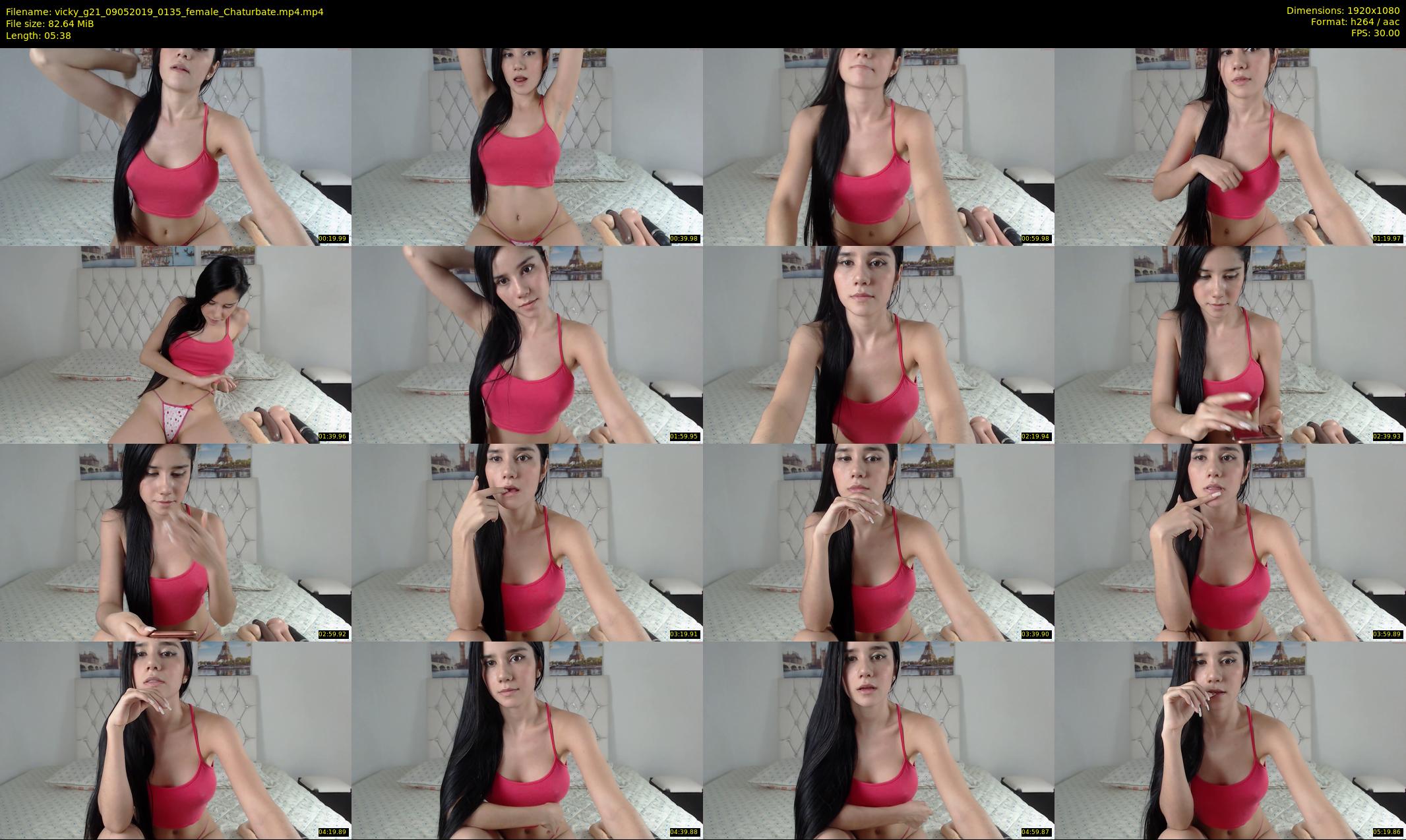 vicky_g21 — 6 minute Chaturbate female cam show recording, 1080p, May 9, 2019