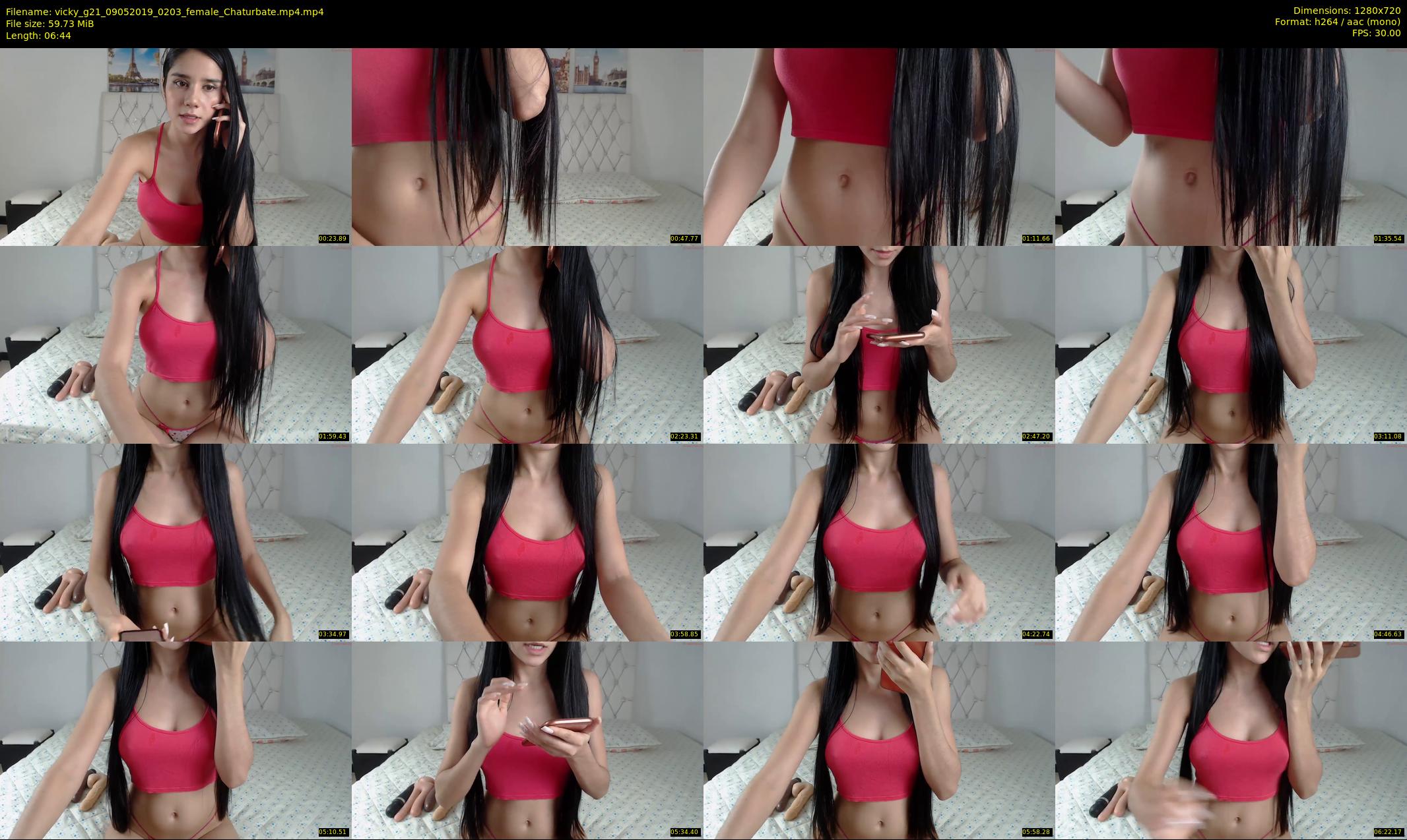vicky_g21 — 7 minute Chaturbate female cam show recording, 720p, May 9, 2019
