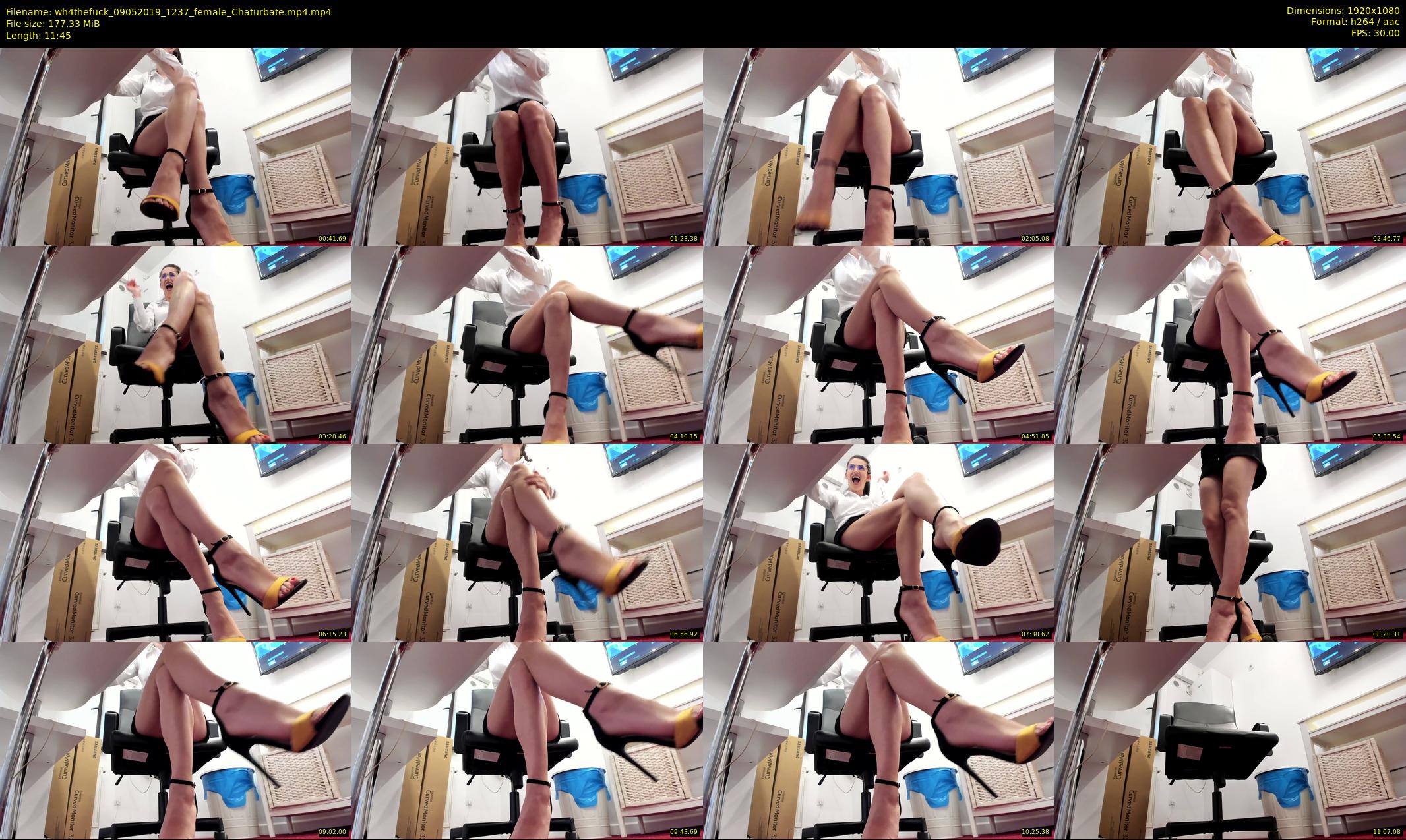 wh4thefuck — 12 minute Chaturbate female cam show recording, 1080p, May 9, 2019