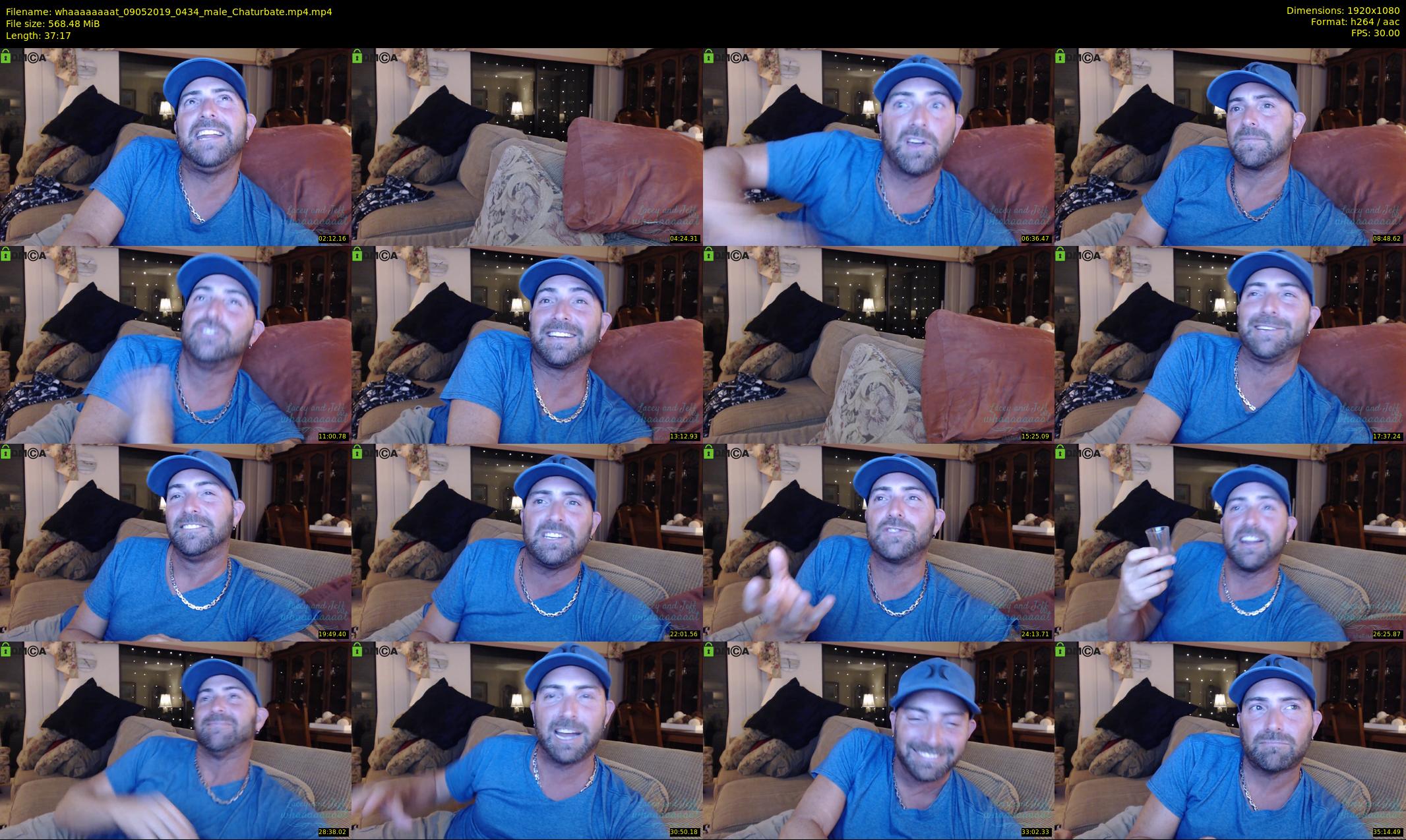 whaaaaaaaat — 38 minute Chaturbate couple cam show recording, 1080p, May 9, 2019