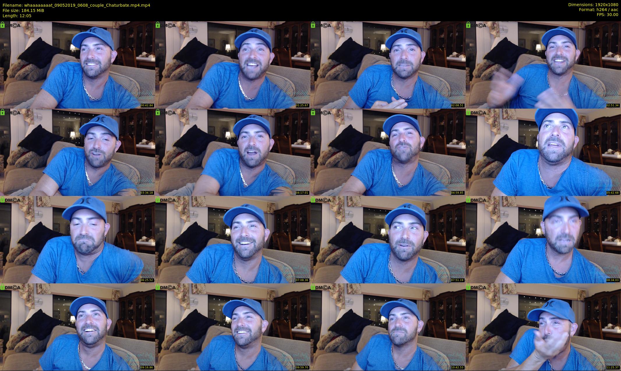 whaaaaaaaat — 13 minute Chaturbate couple cam show recording, 1080p, May 9, 2019