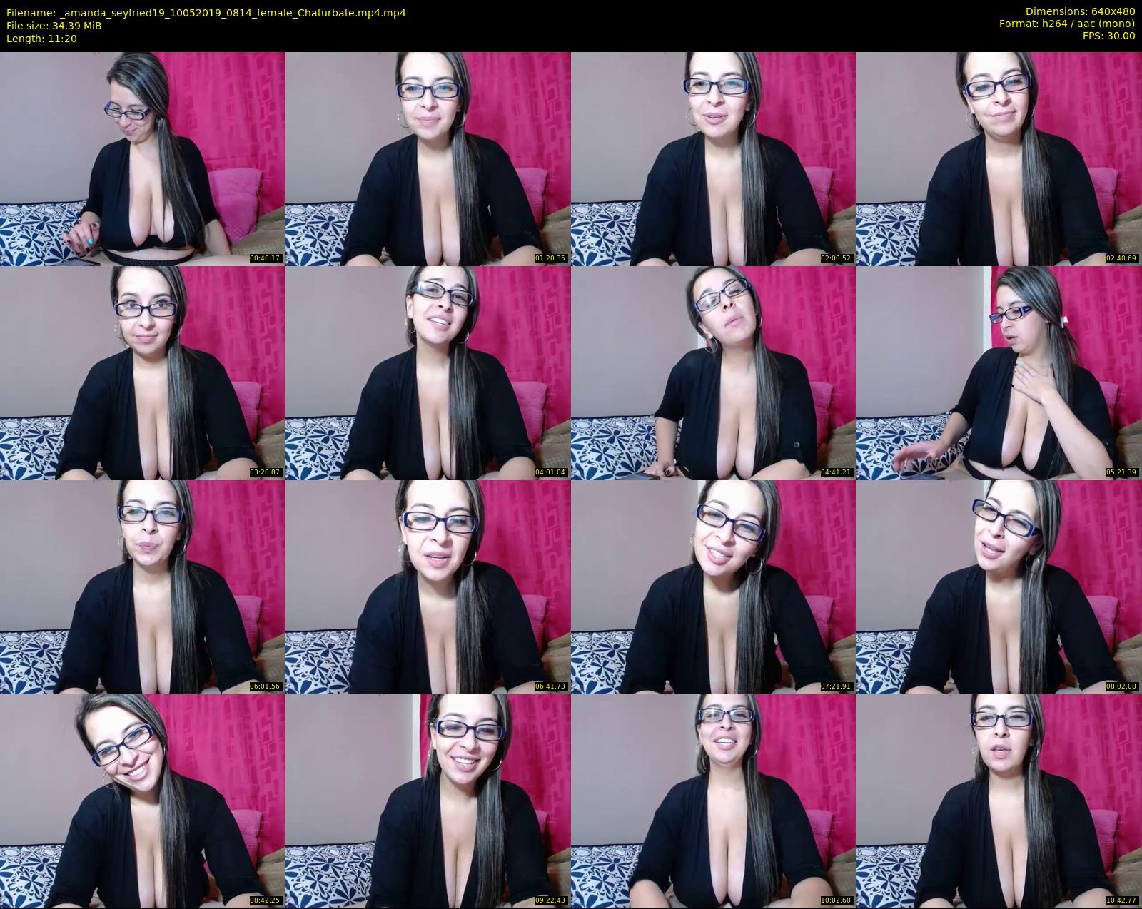 _amanda_seyfried19 — 12 minute Chaturbate female cam show recording, 480p, May 10, 2019