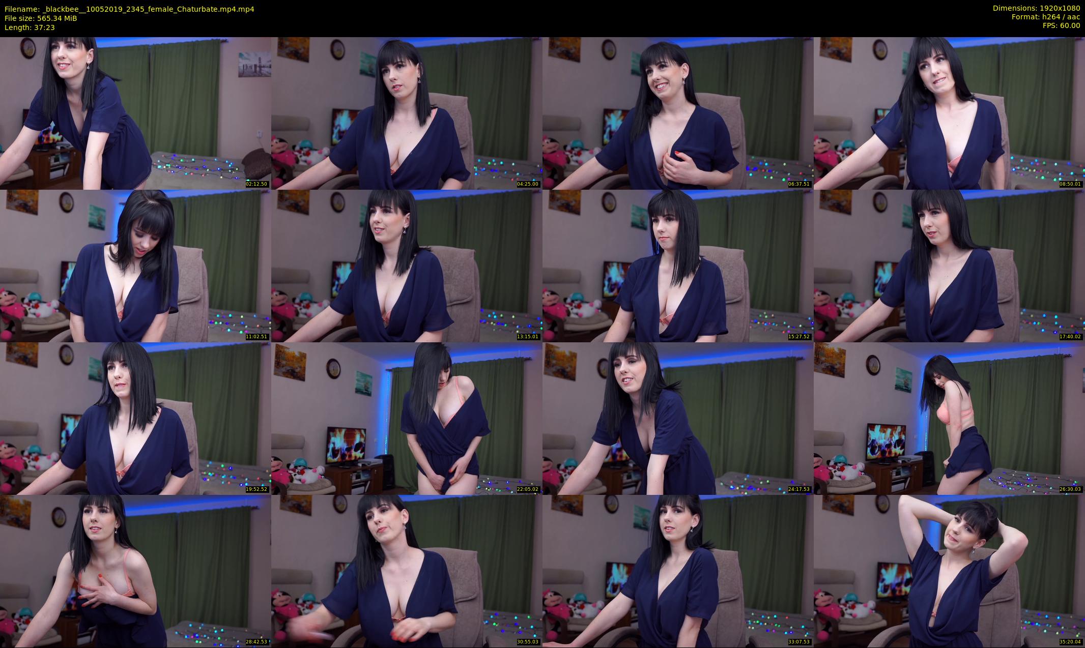 _blackbee_ — 38 minute Chaturbate female cam show recording, 1080p, May 10, 2019