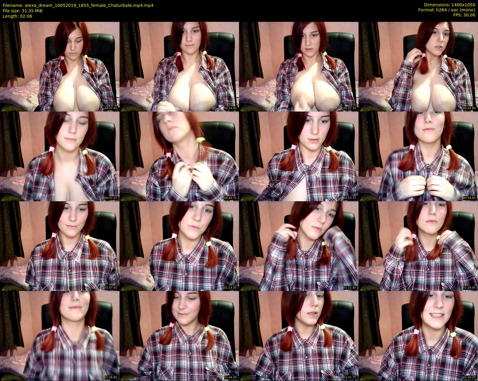 alexa_dream — 3 minute Chaturbate female cam show recording, 720p, May 10, 2019