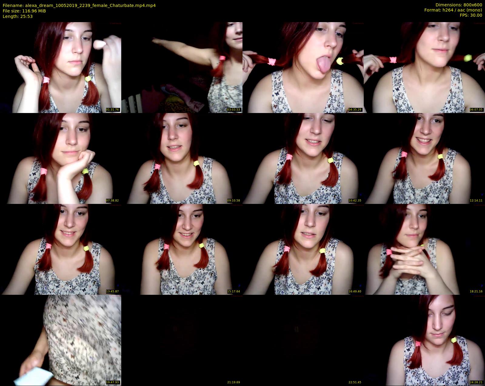 alexa_dream — 26 minute Chaturbate female cam show recording, 480p, May 10, 2019