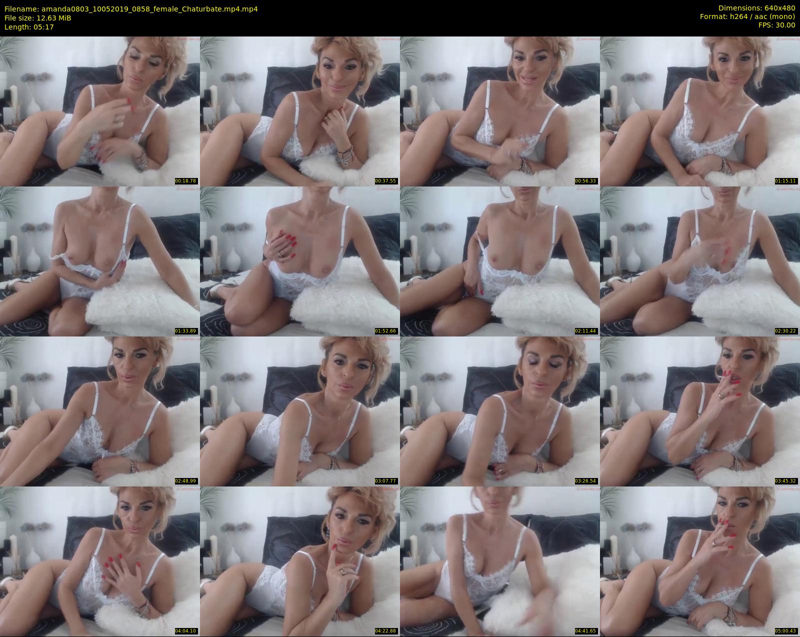 amanda0803 — 6 minute Chaturbate female cam show recording, 480p, May 10, 2019
