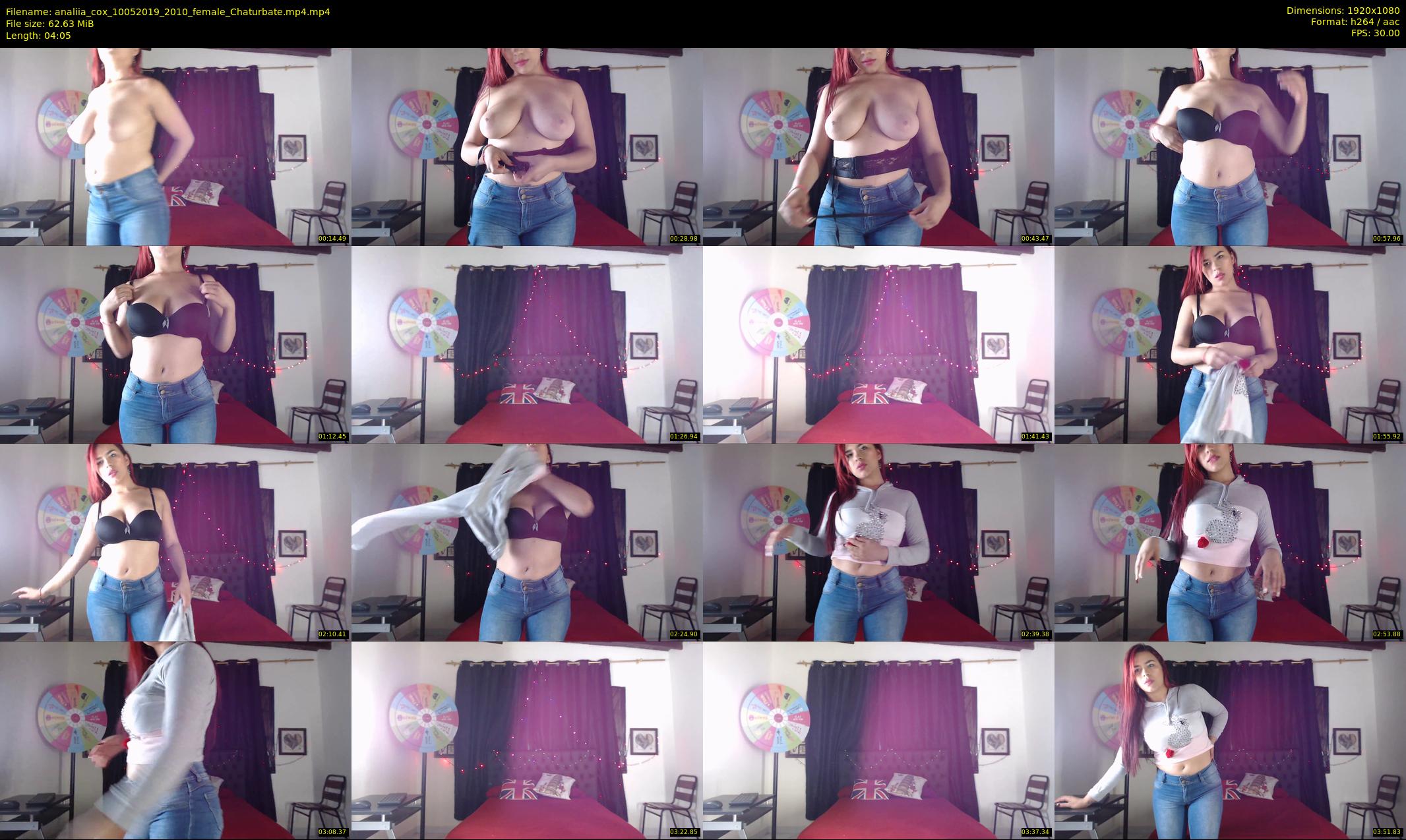 analiia_cox — 5 minute Chaturbate female cam show recording, 1080p, May 10, 2019