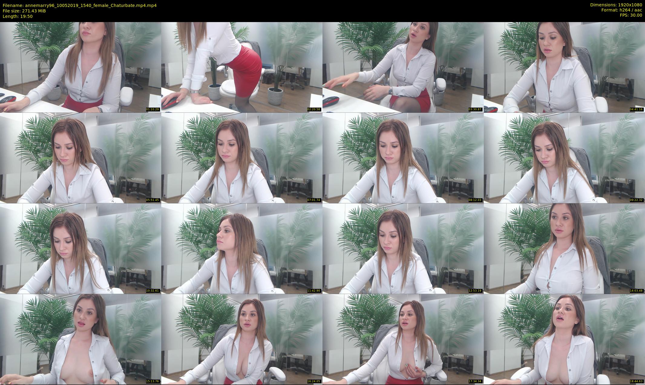 annemarry96 — 20 minute Chaturbate female cam show recording, 1080p, May 10, 2019