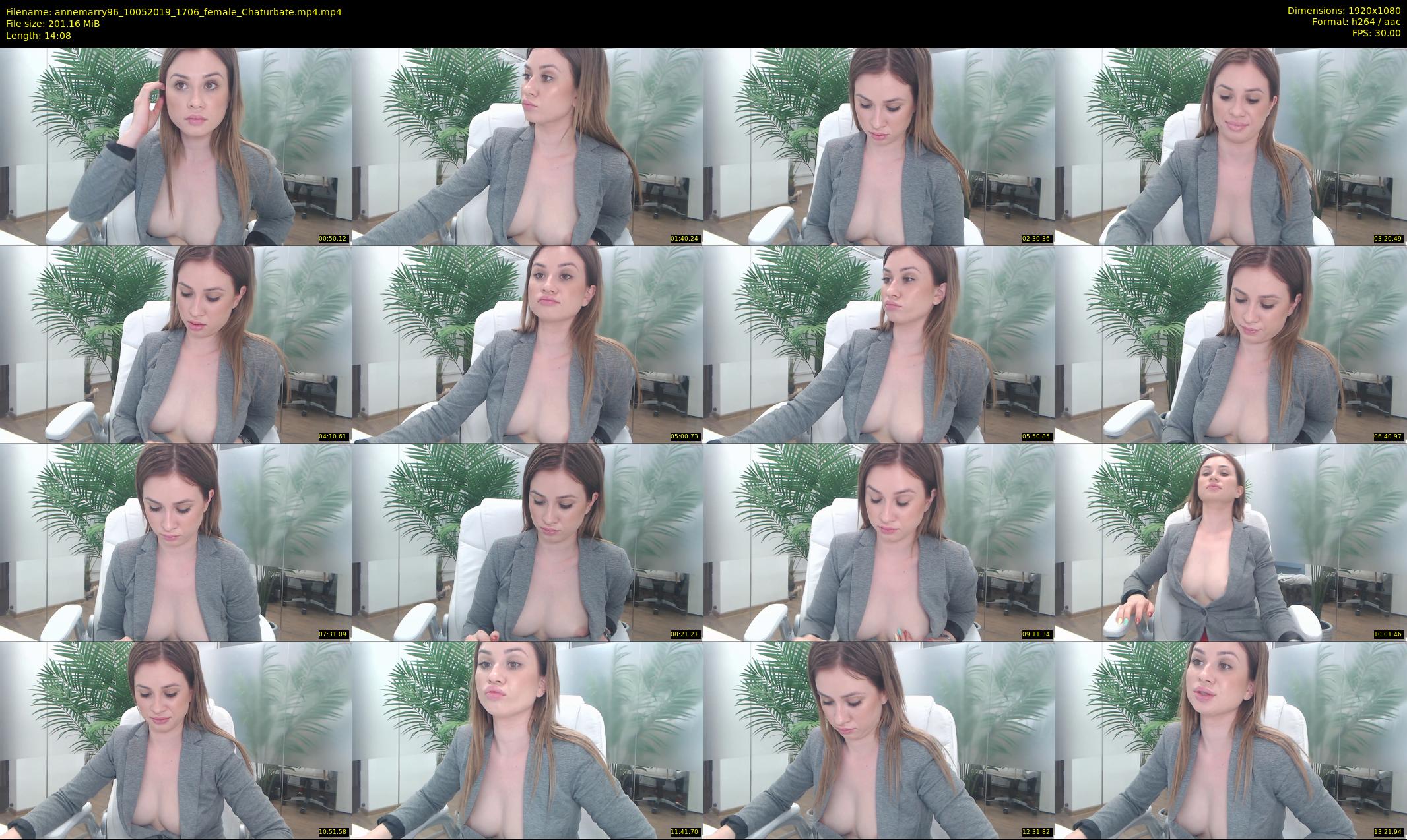 annemarry96 — 15 minute Chaturbate female cam show recording, 1080p, May 10, 2019