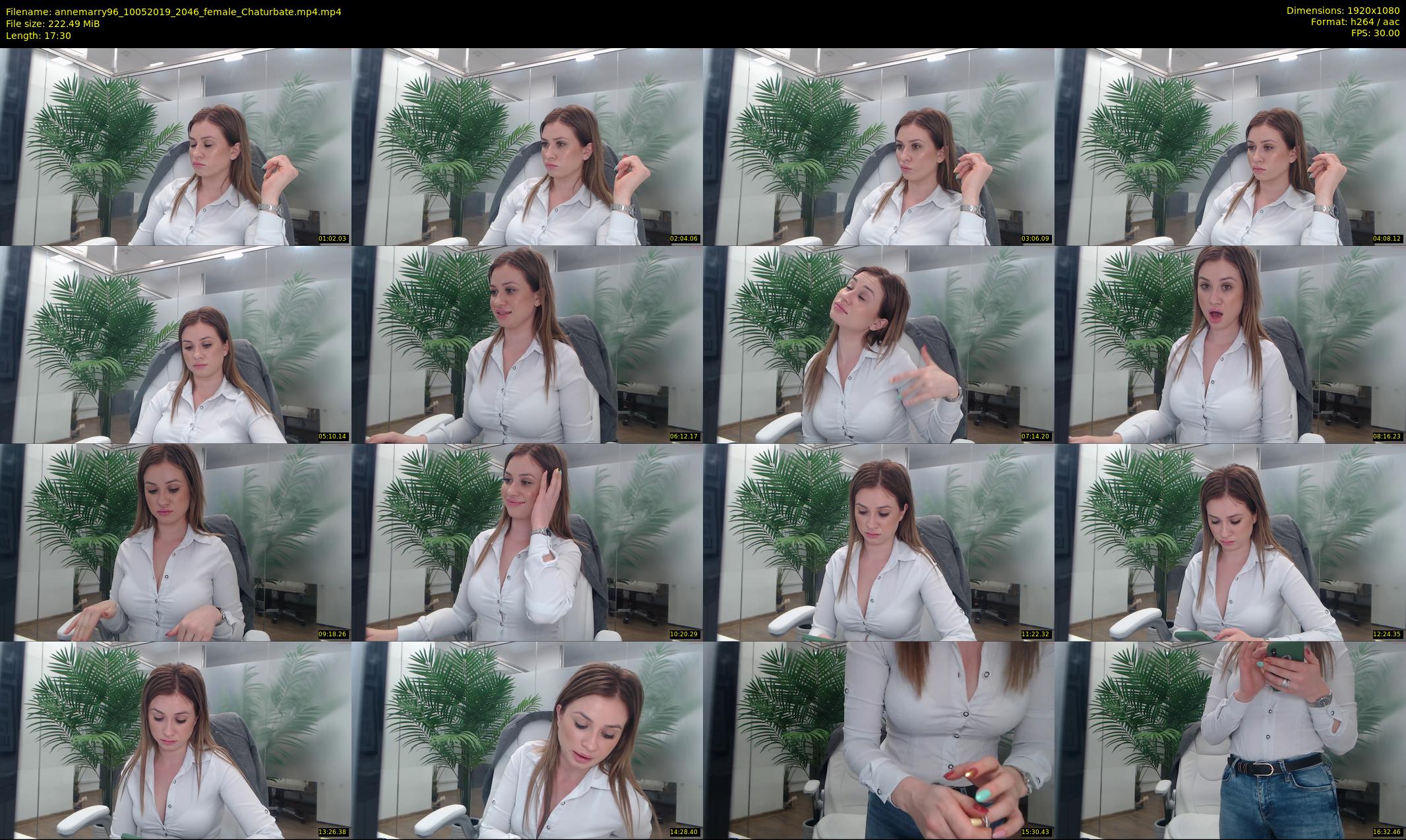 annemarry96 — 18 minute Chaturbate female cam show recording, 1080p, May 10, 2019