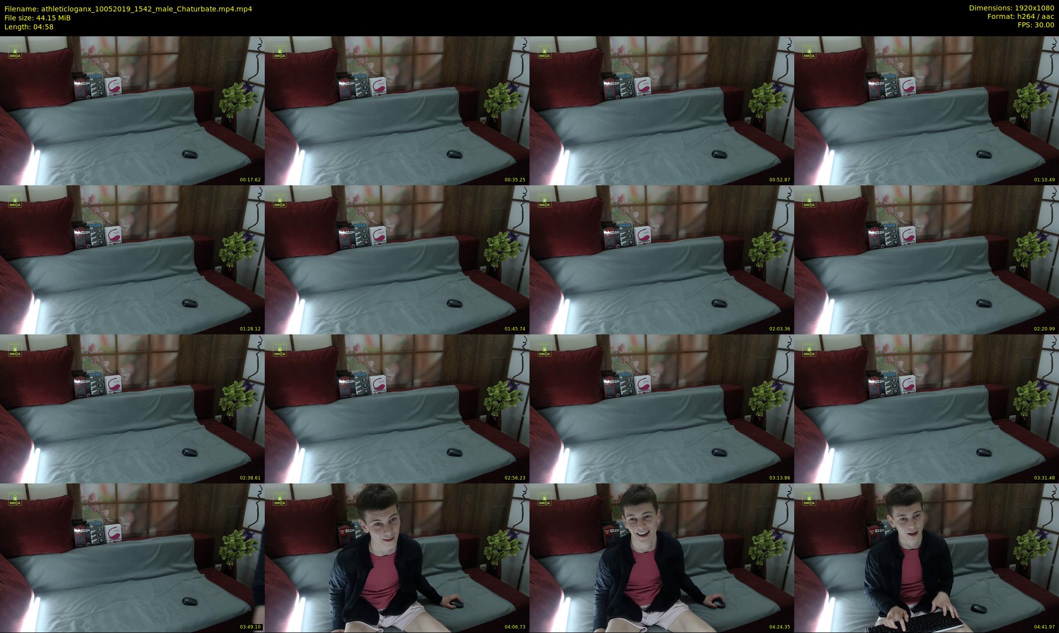 athleticloganx — 5 minute Chaturbate male cam show recording, 1080p, May 10, 2019