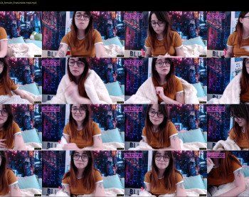 blueasfuck — 23 minute Chaturbate female cam show recording, 1080p, May 10, 2019